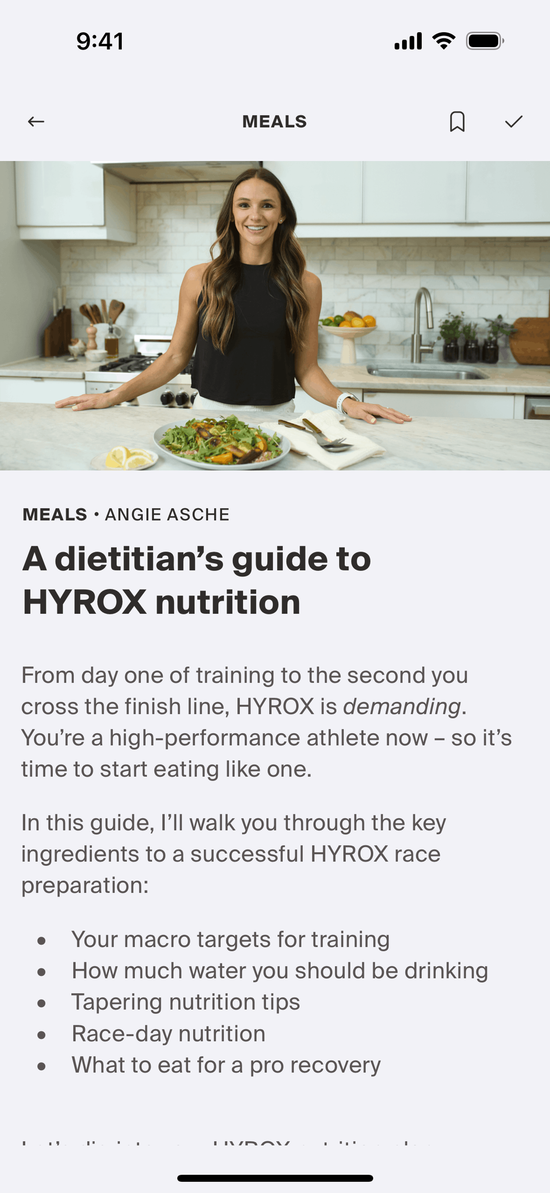 Centr iOS Health & Fitness interface screenshot 24