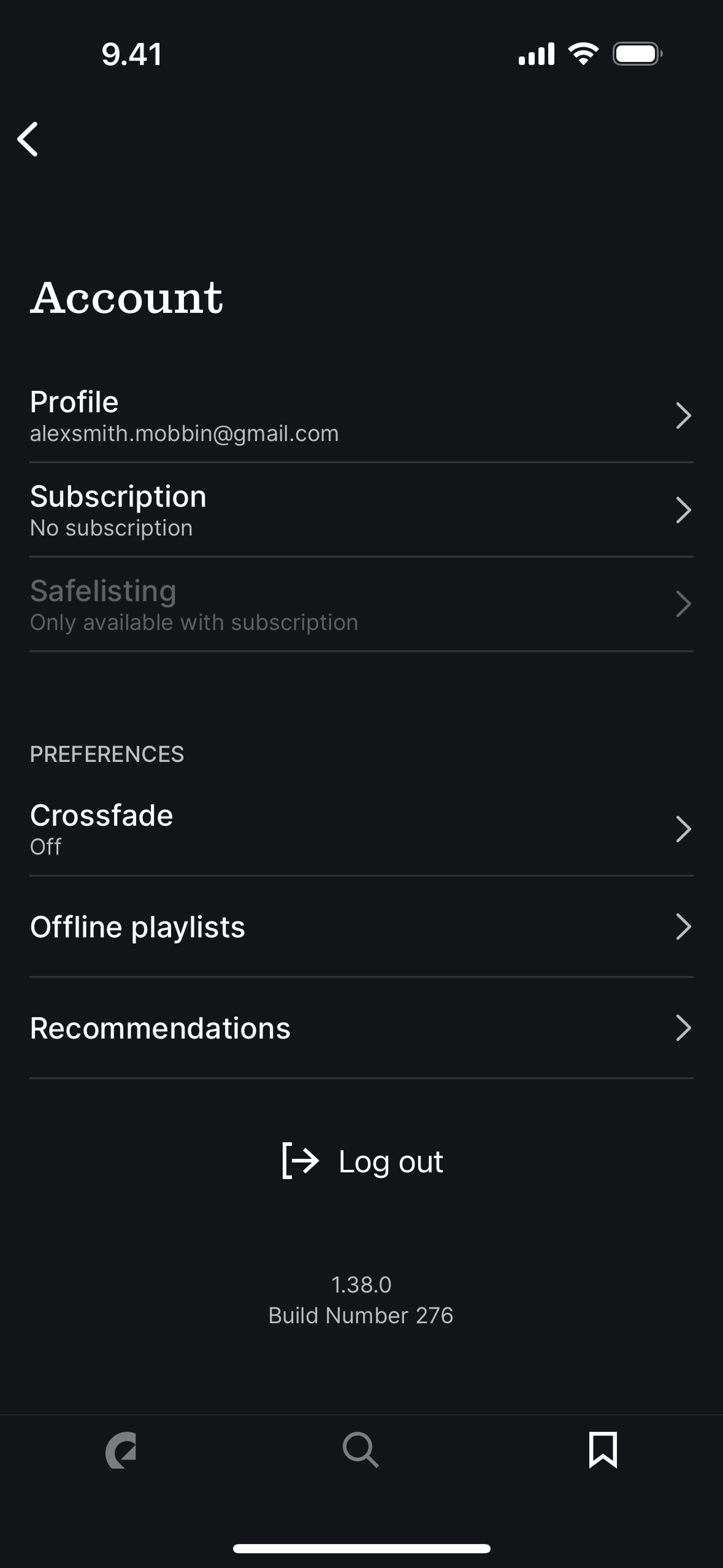 Epidemic Sound iOS Entertainment interface screenshot 6