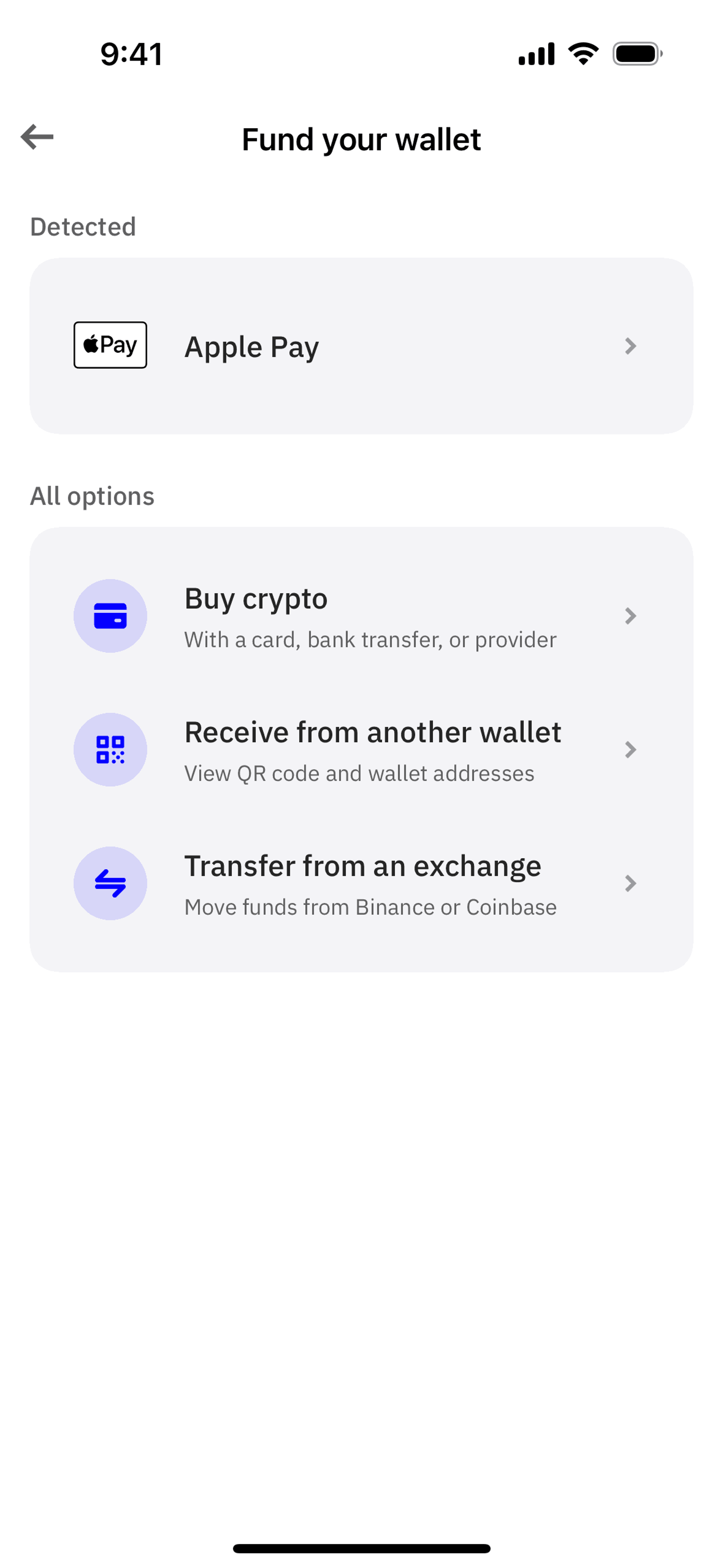 Trust Wallet iOS Crypto & Web3 interface screenshot 20