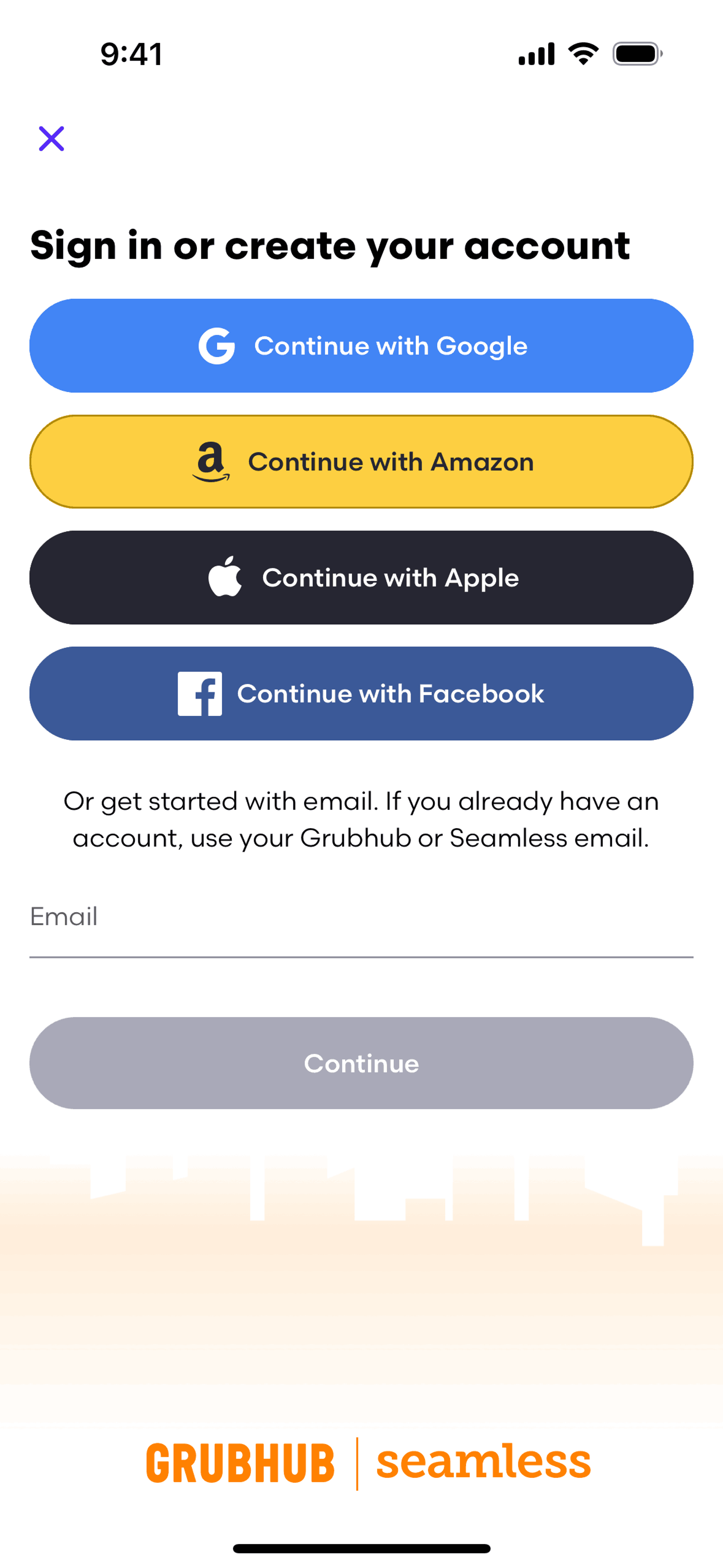 Grubhub iOS Food & Drink interface screenshot 14