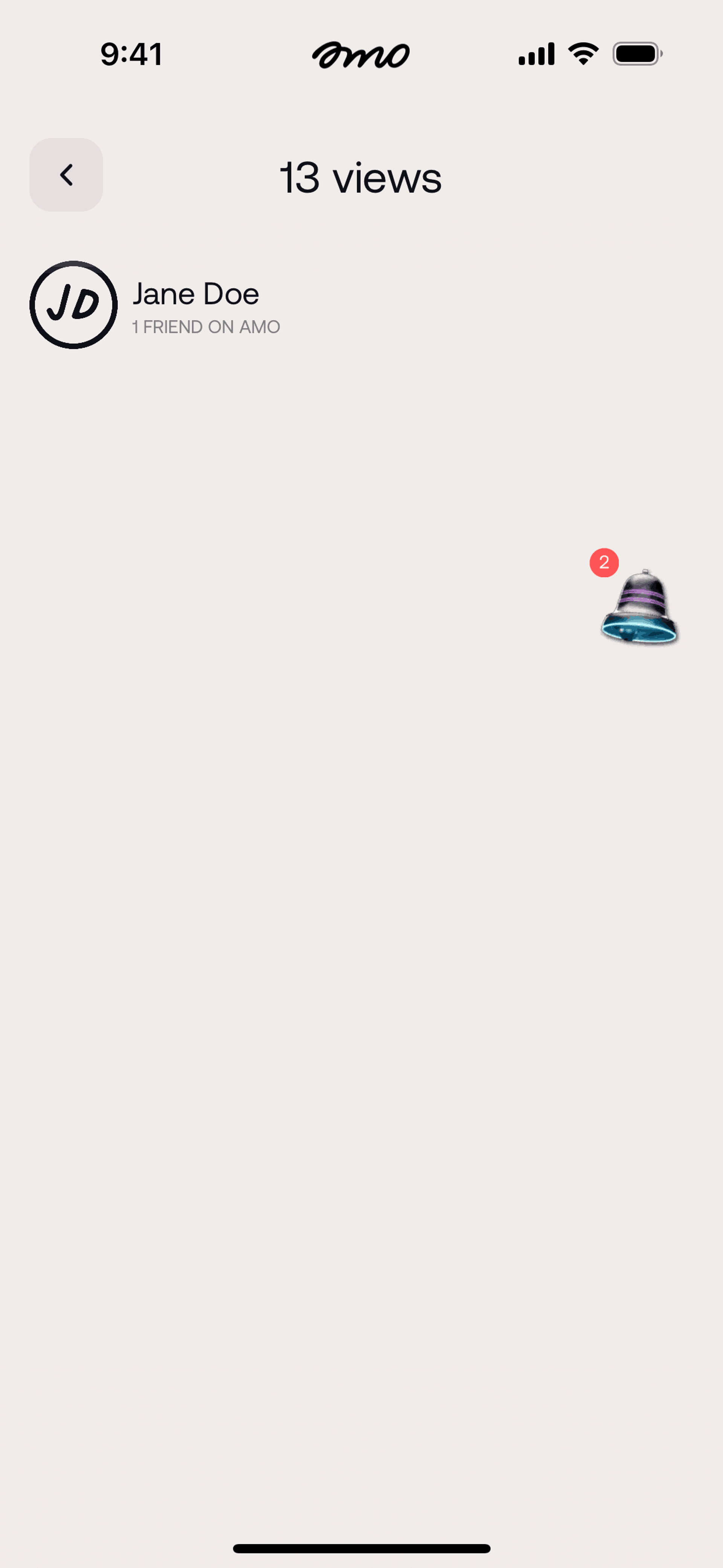 ID iOS Social Networking interface screenshot 8