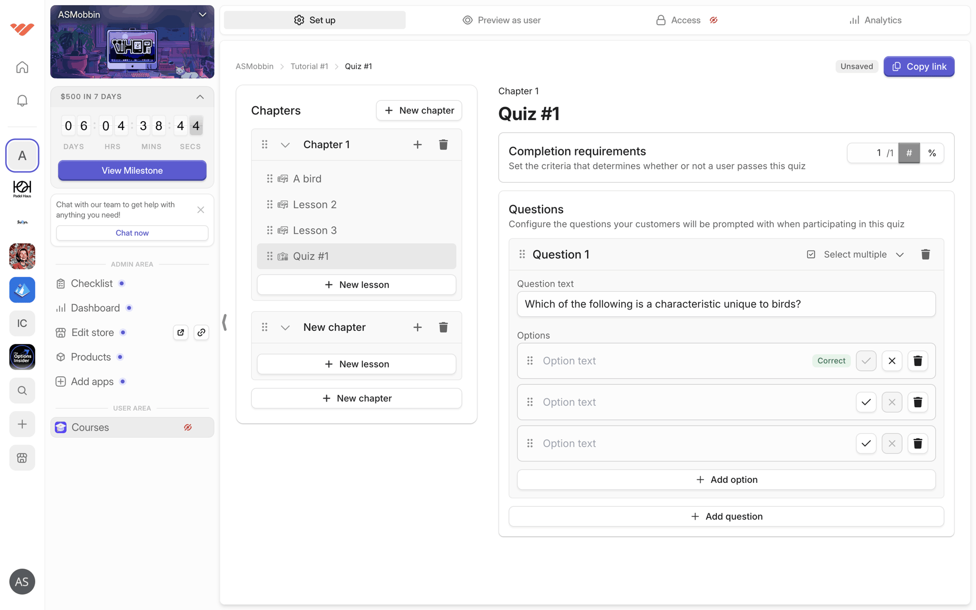 Whop Web Business interface screenshot 5