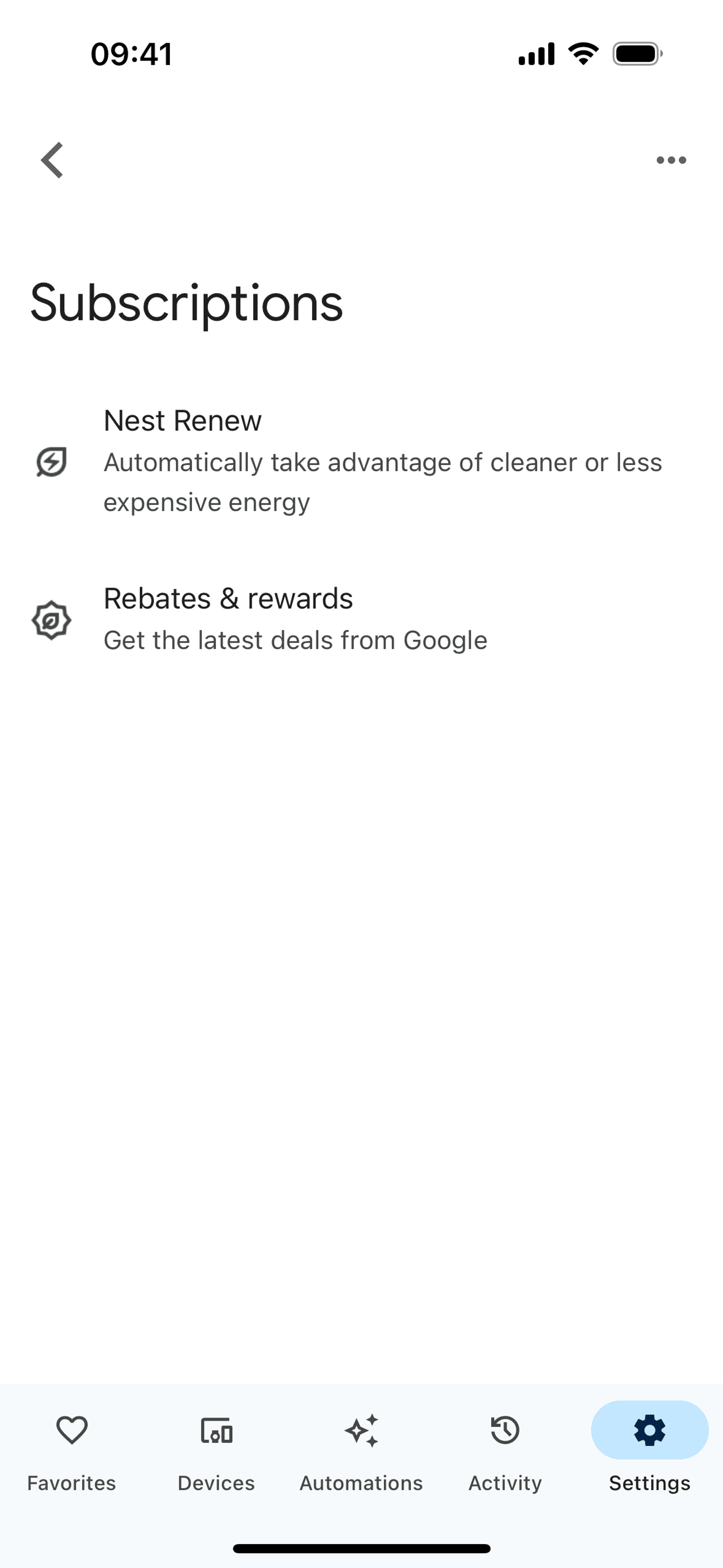 Google Home iOS AI interface screenshot 14