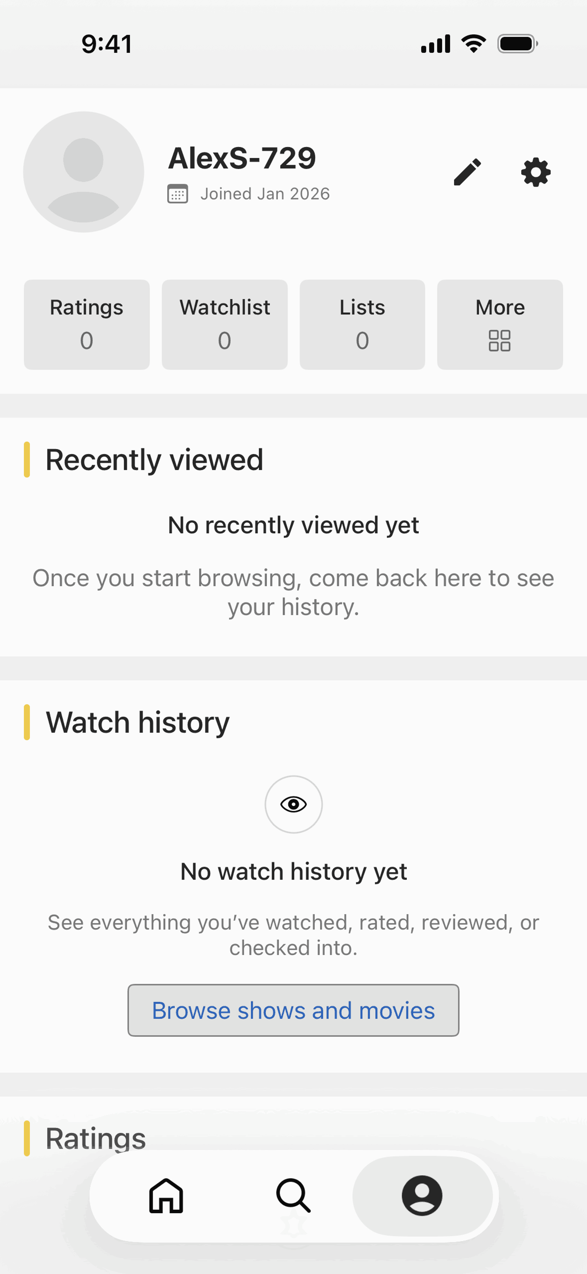 IMDb iOS Entertainment interface screenshot 20