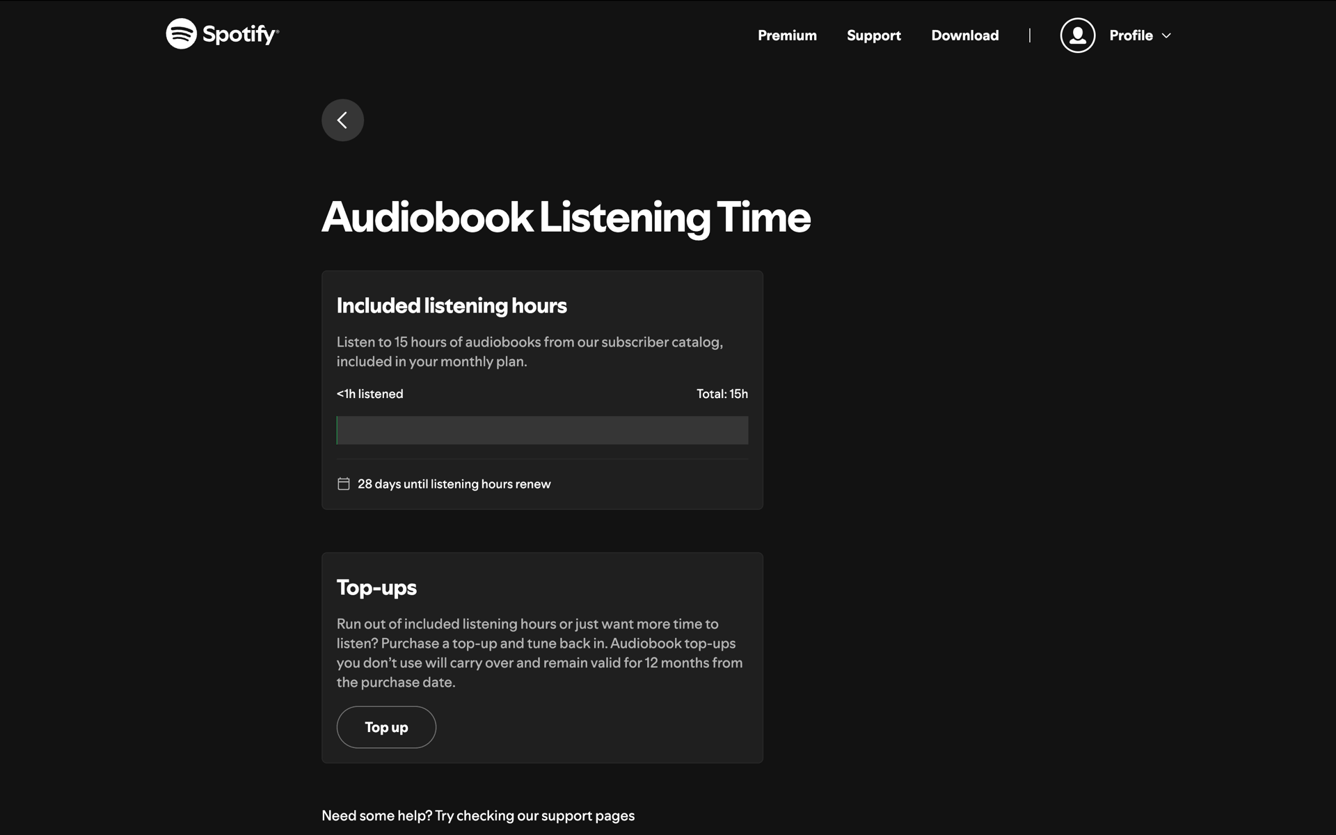Spotify Web Music & Audio interface screenshot 8