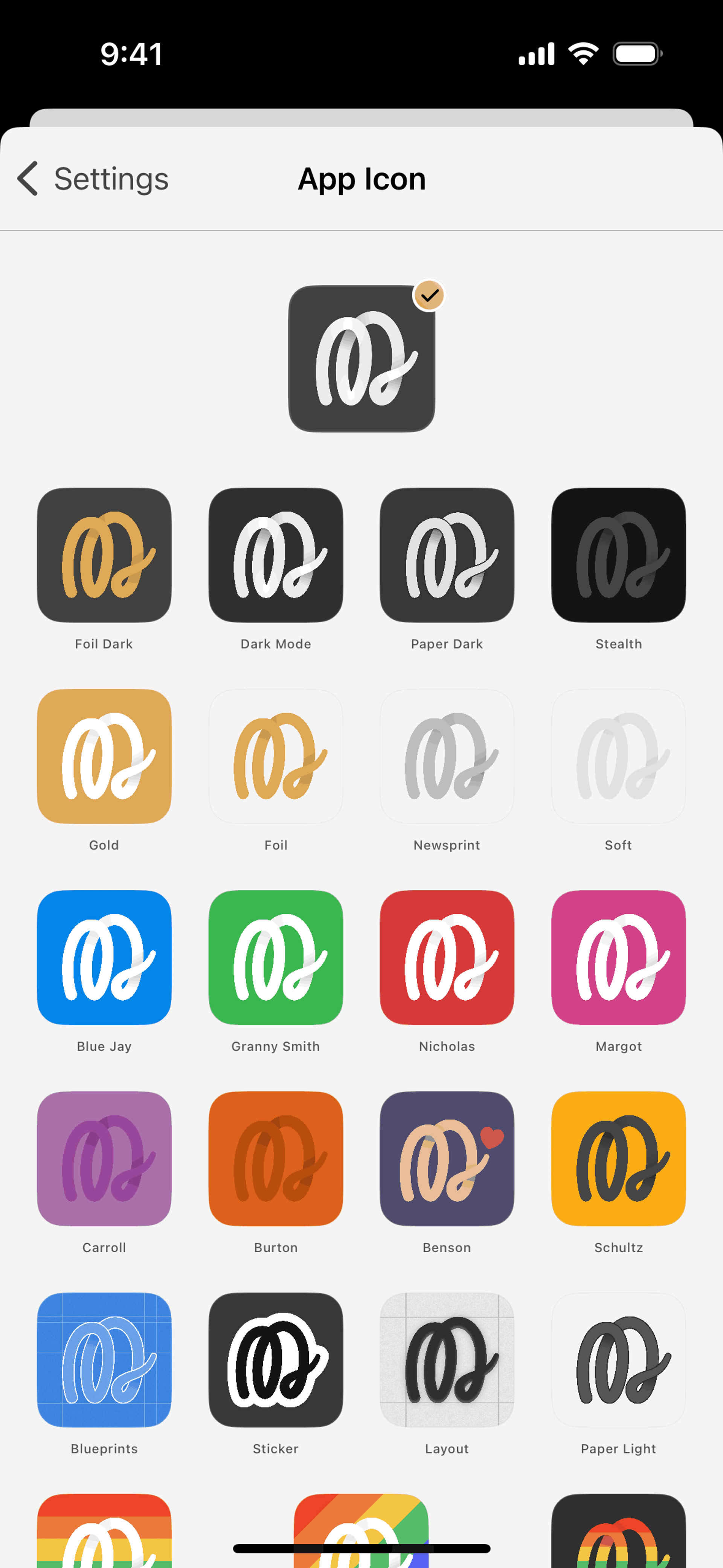 Mammoth iOS Social Networking interface screenshot 14