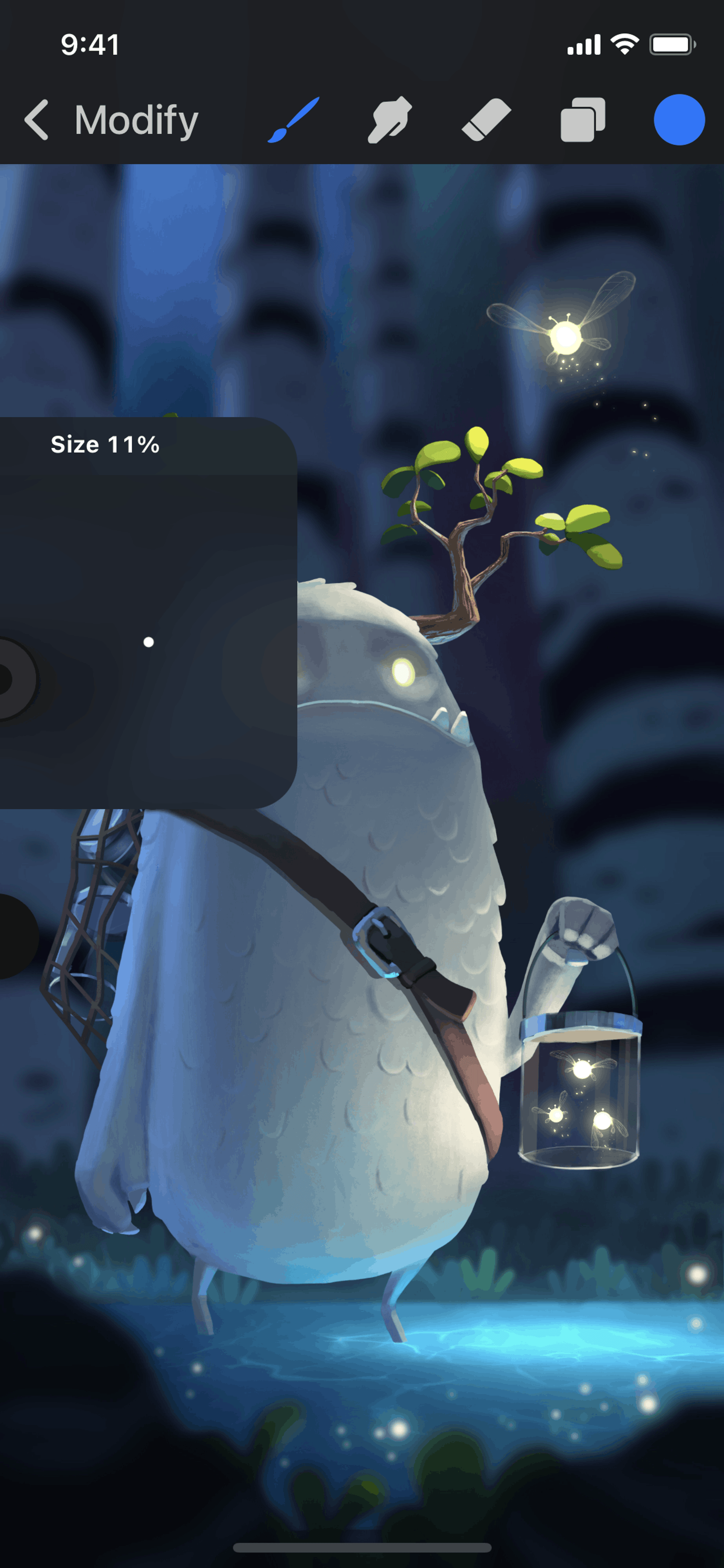 Procreate Pocket iOS Graphics & Design interface screenshot 12