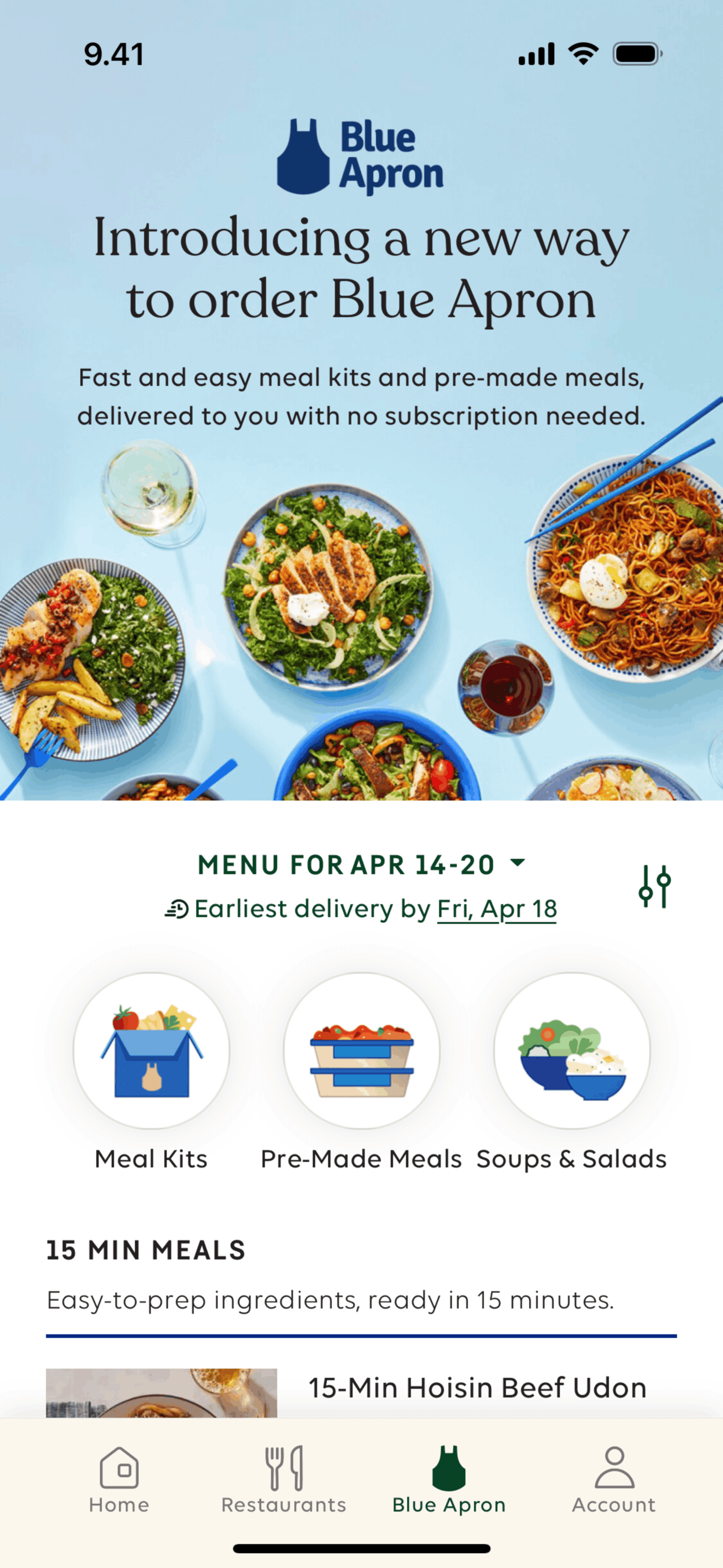 Wonder iOS Food & Drink interface screenshot 7