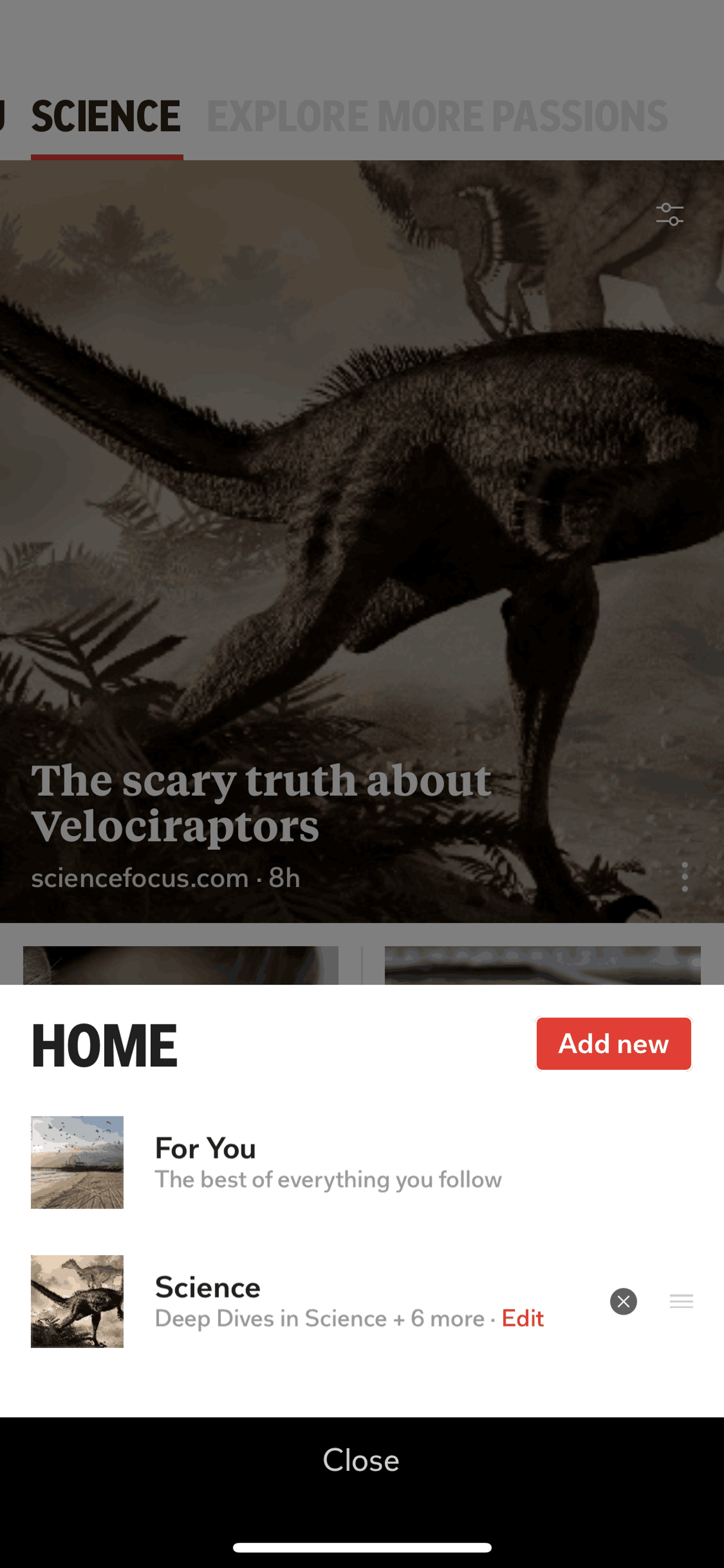 Flipboard iOS News interface screenshot 23