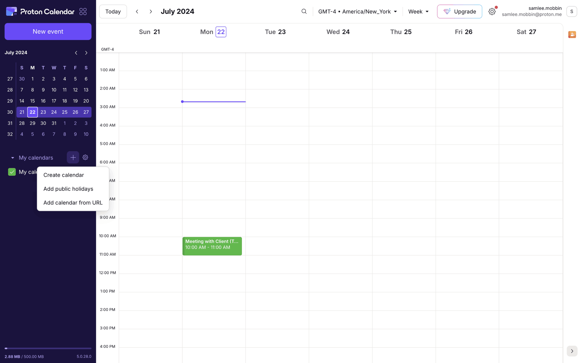 Proton Web Utilities interface screenshot 11