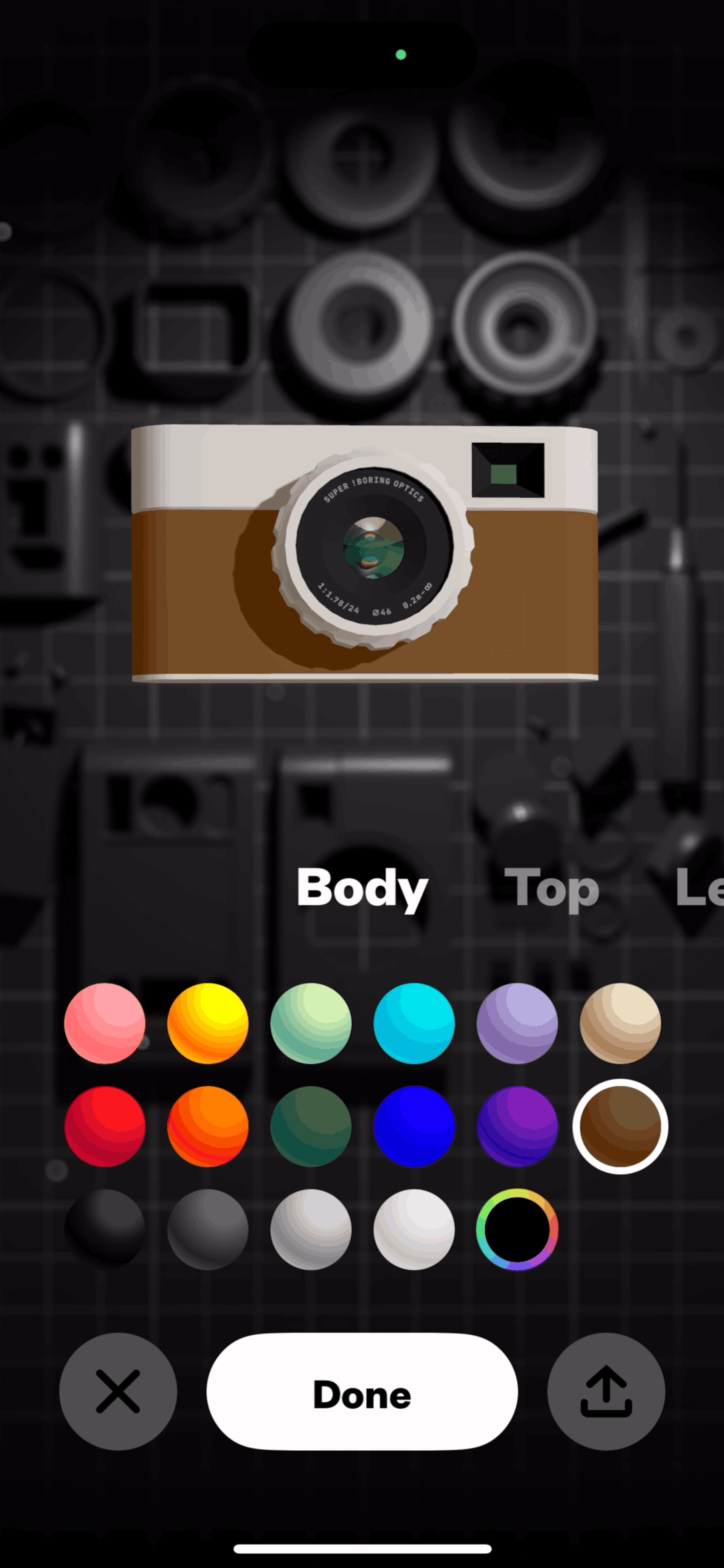 (Not Boring) Camera iOS Photo & Video interface screenshot 19