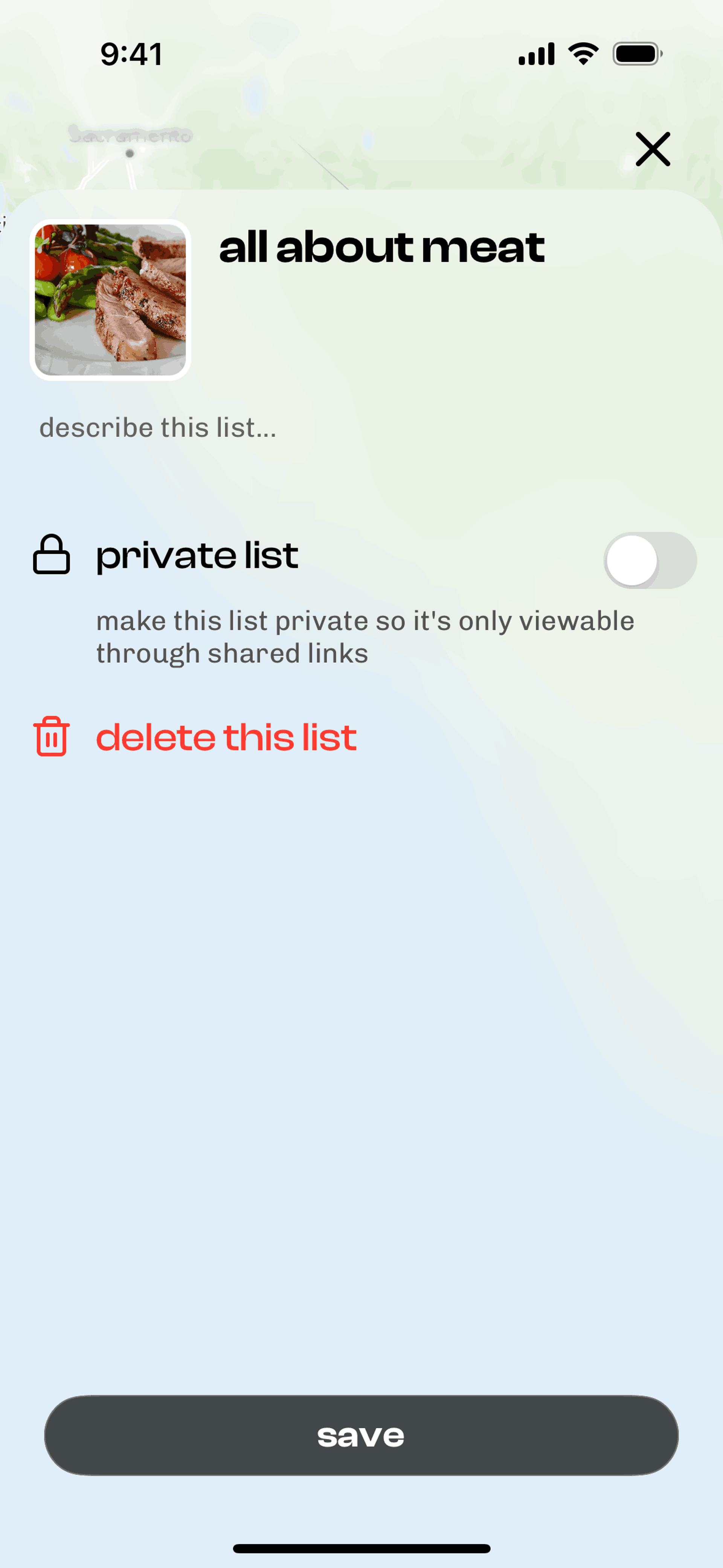 Corner iOS Social Networking interface screenshot 15