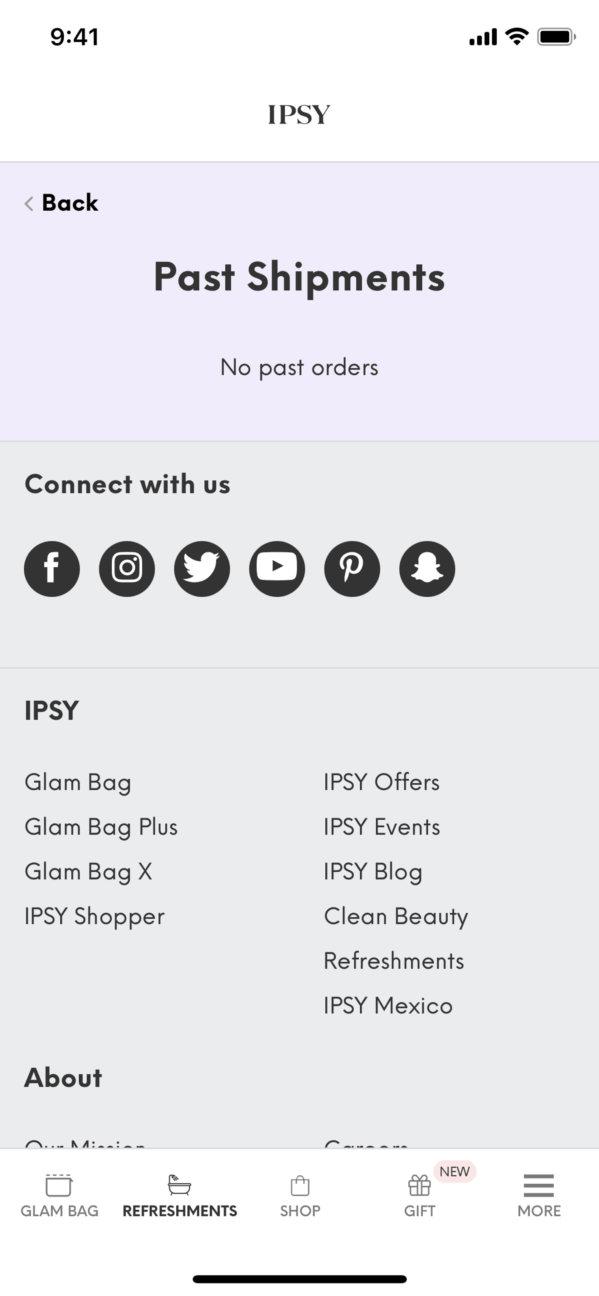 IPSY iOS Shopping interface screenshot 14