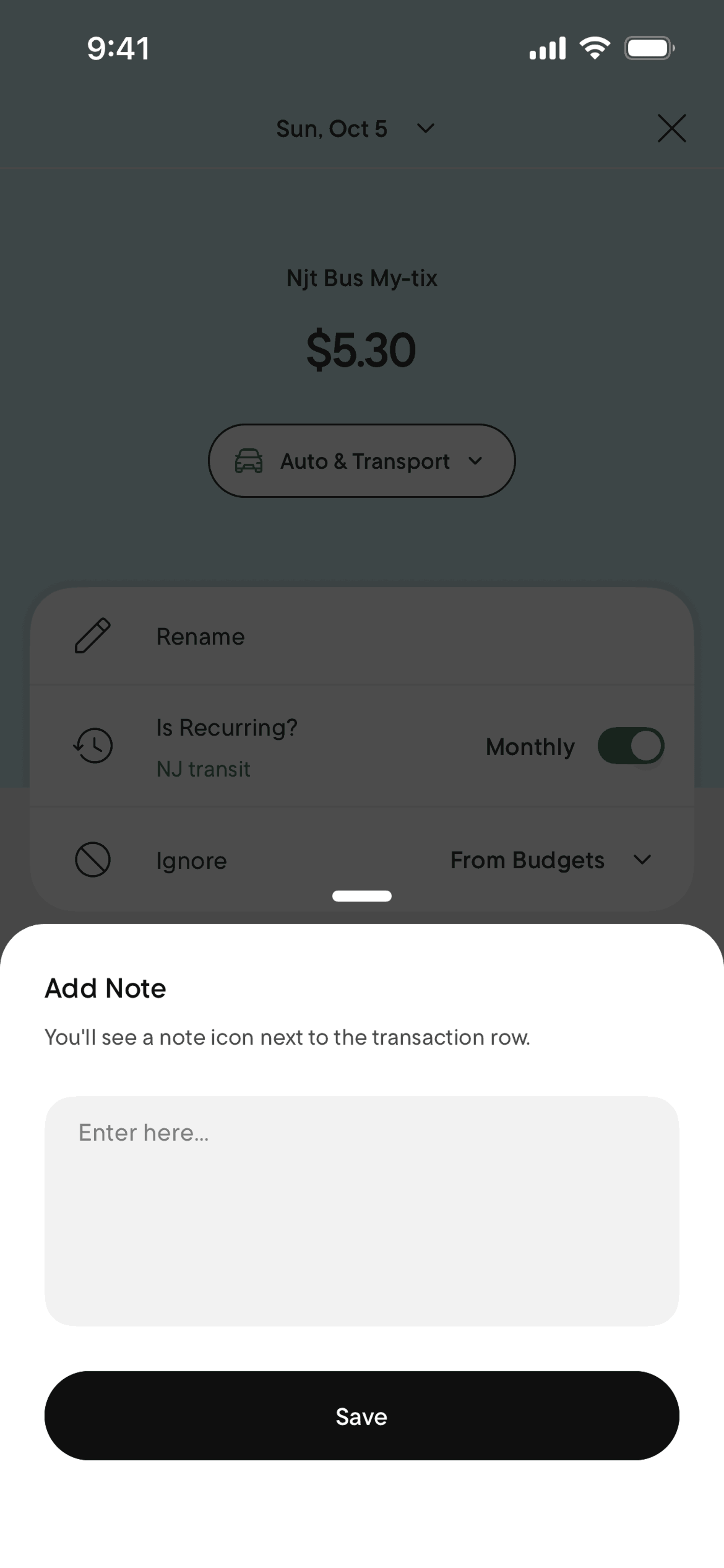 Rocket Money iOS Finance interface screenshot 4