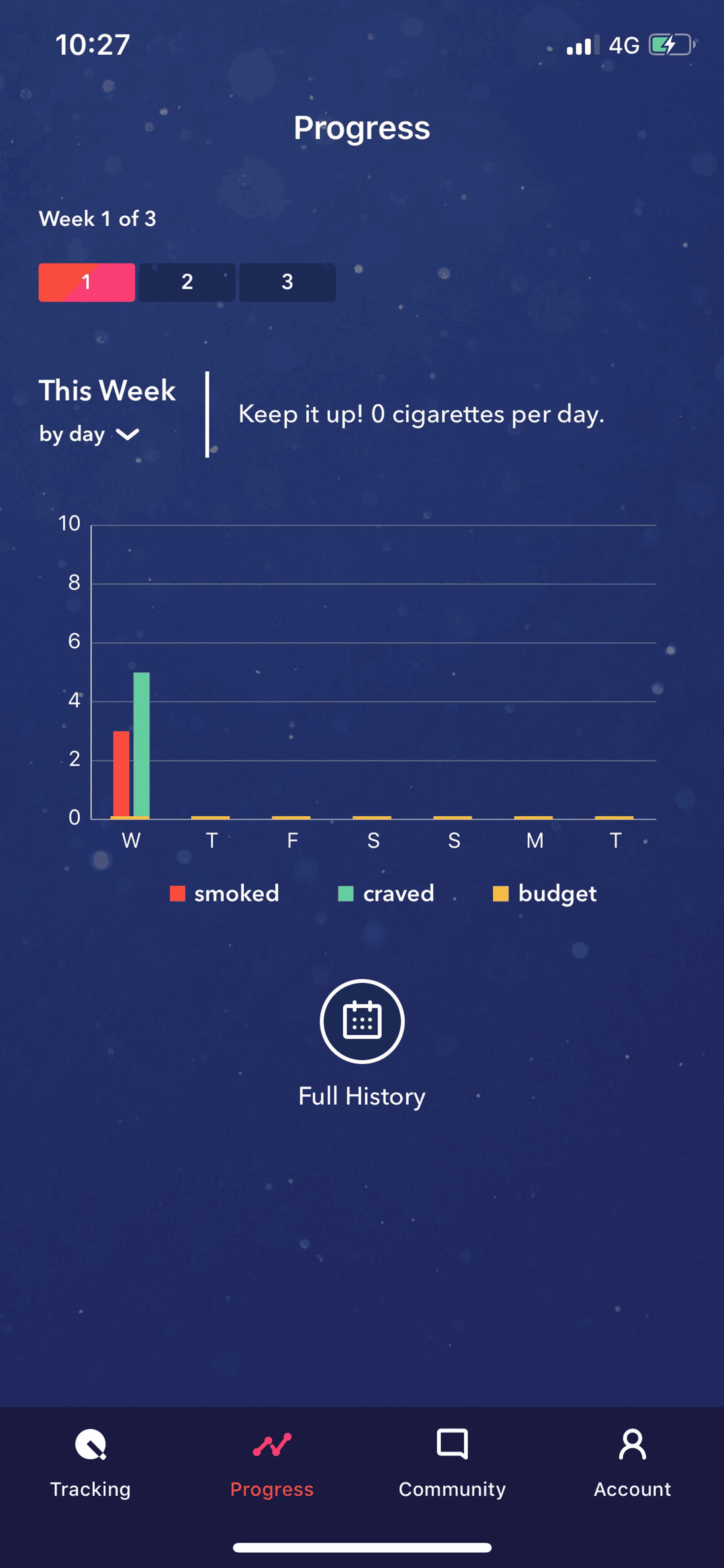 LIVESTRONG MyQuit Coach iOS Health & Fitness interface screenshot 9
