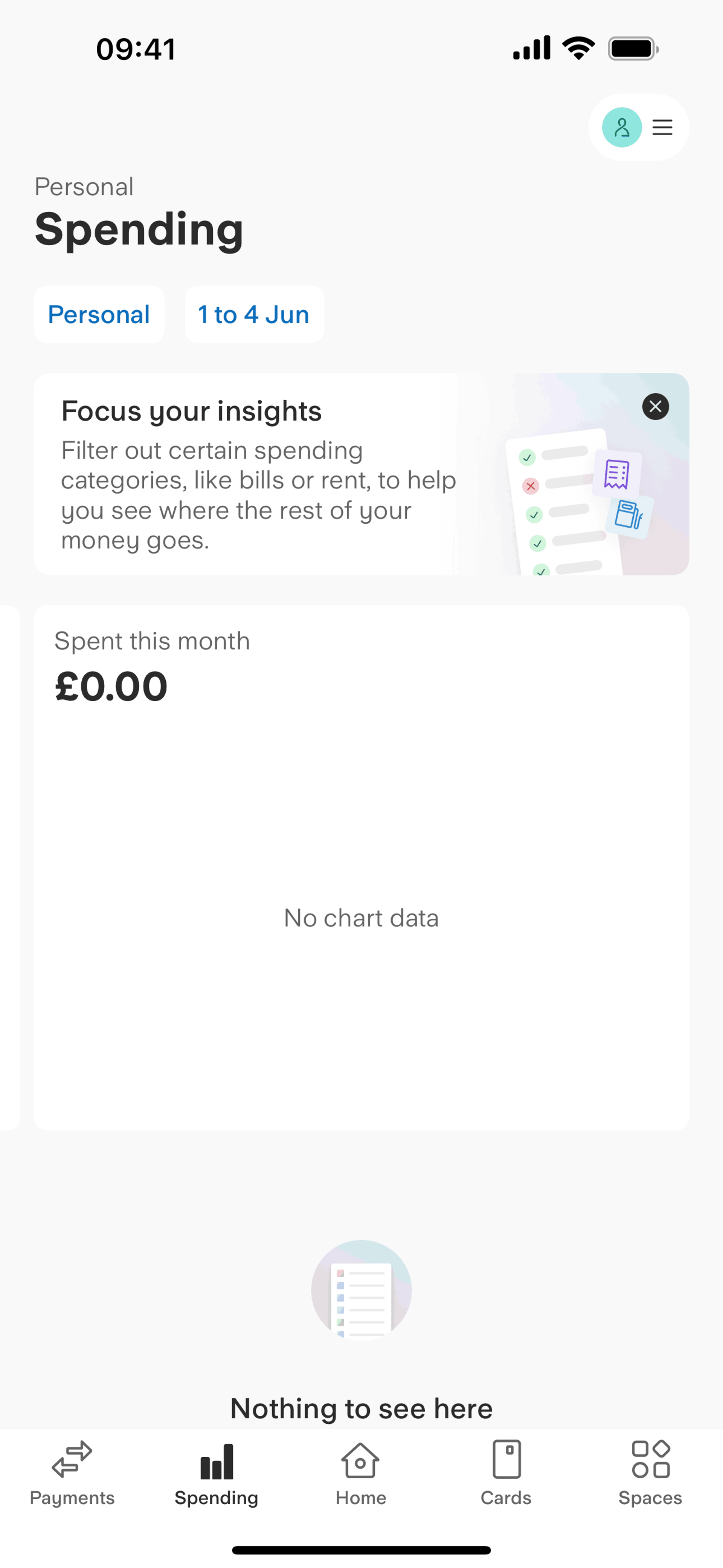 Starling Bank iOS Finance interface screenshot 23