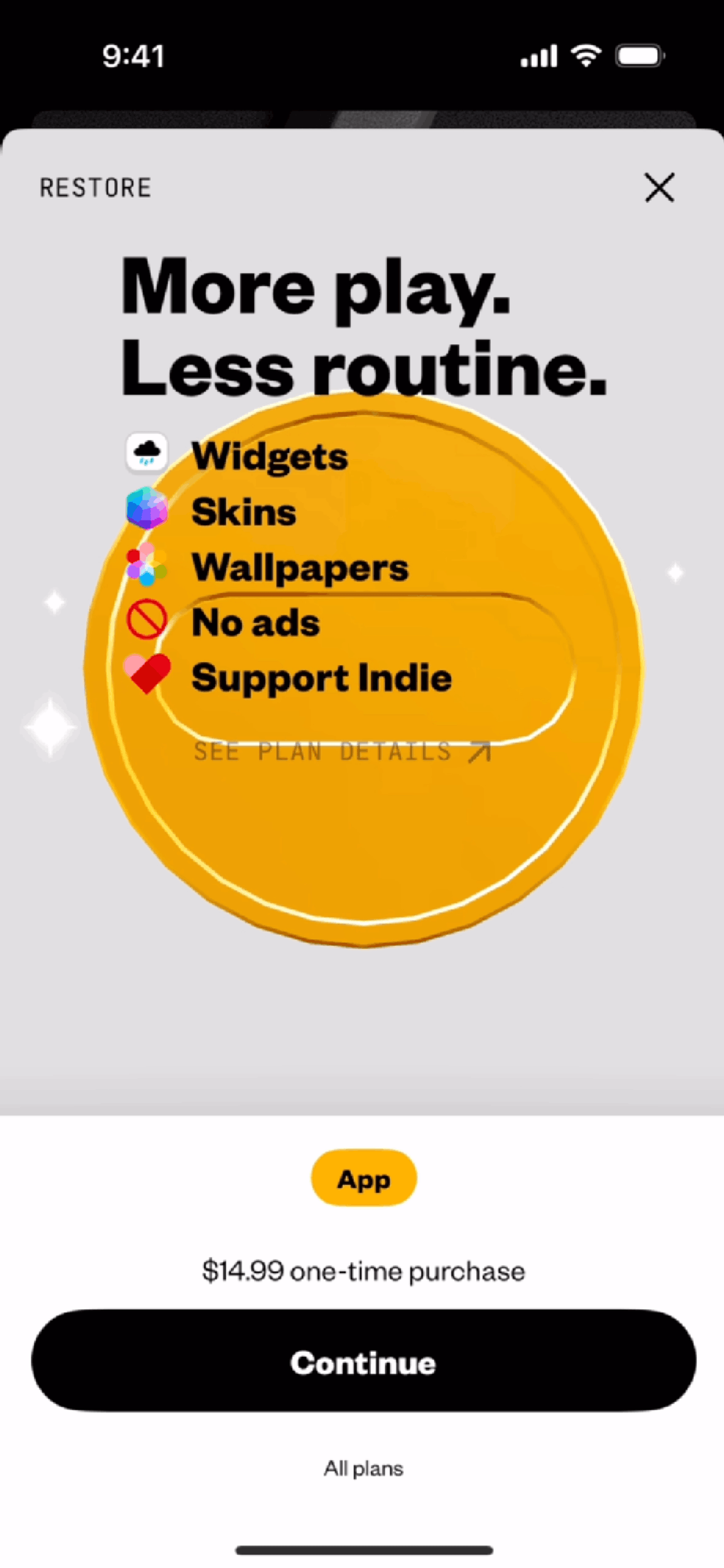 (Not Boring) Calculator iOS Utilities interface screenshot 23