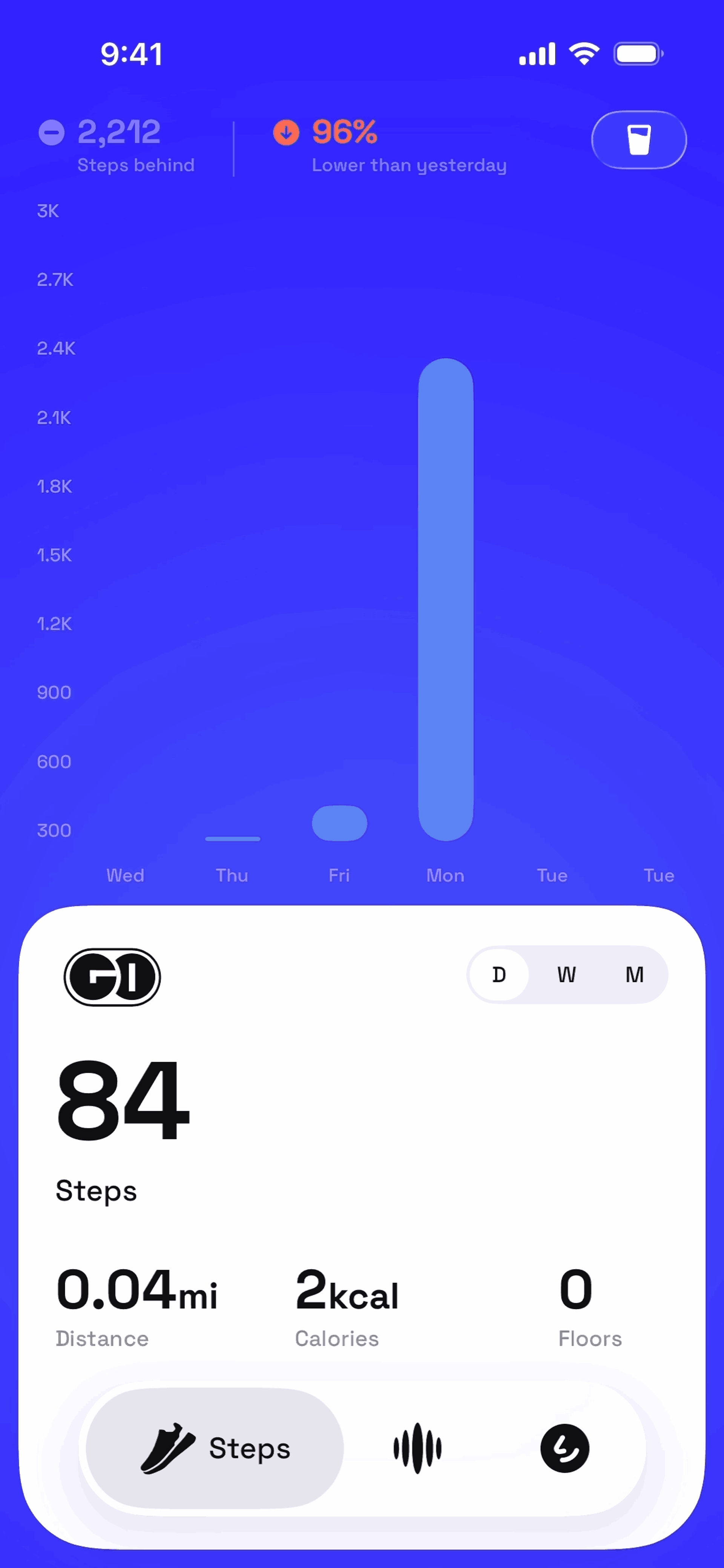 GO Club iOS Health & Fitness interface screenshot 14