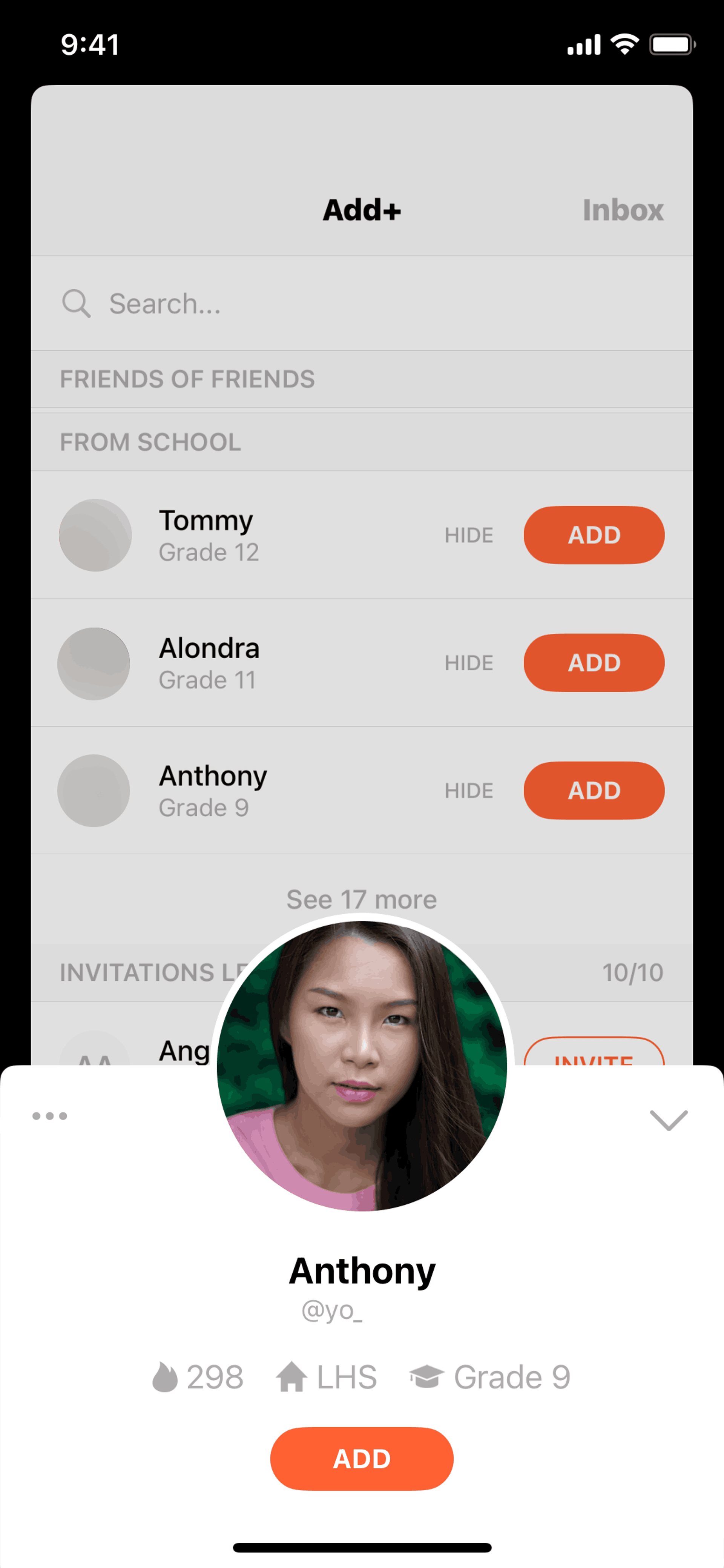 Gas iOS Social Networking interface screenshot 11