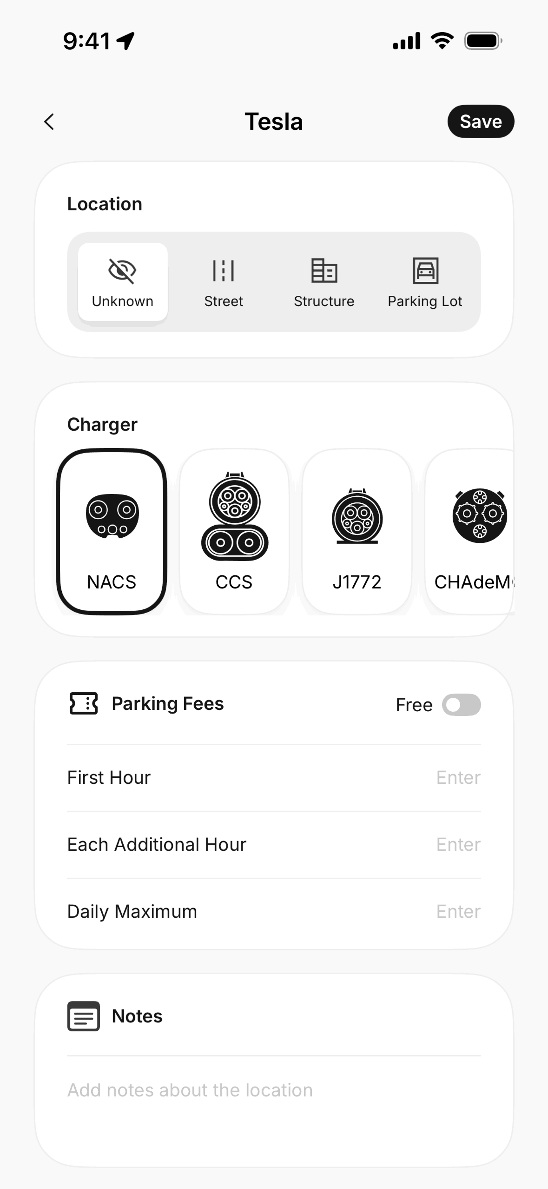 Pangea Charging iOS Maps & Navigation interface screenshot 13