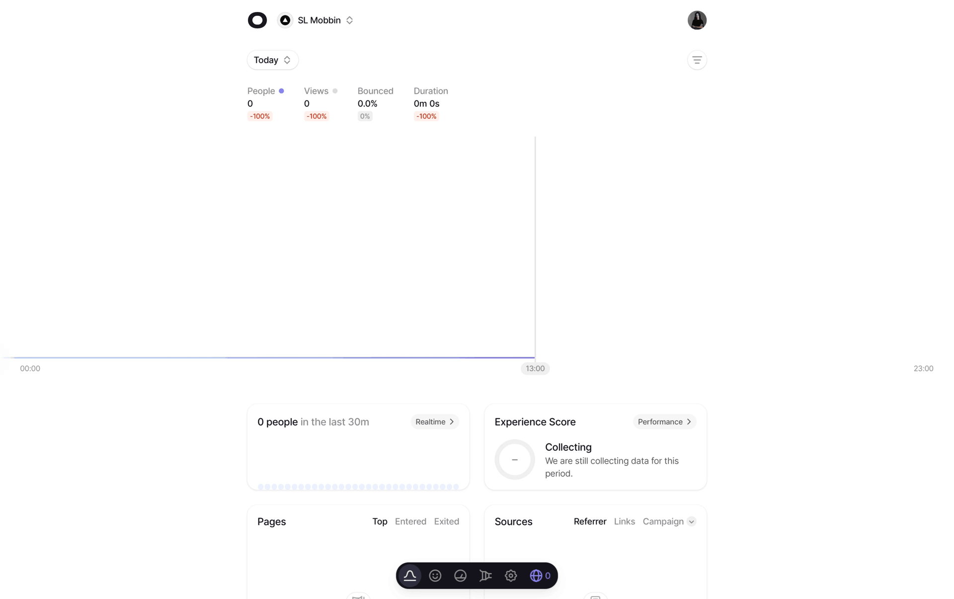 Visitors Web Business interface screenshot 5