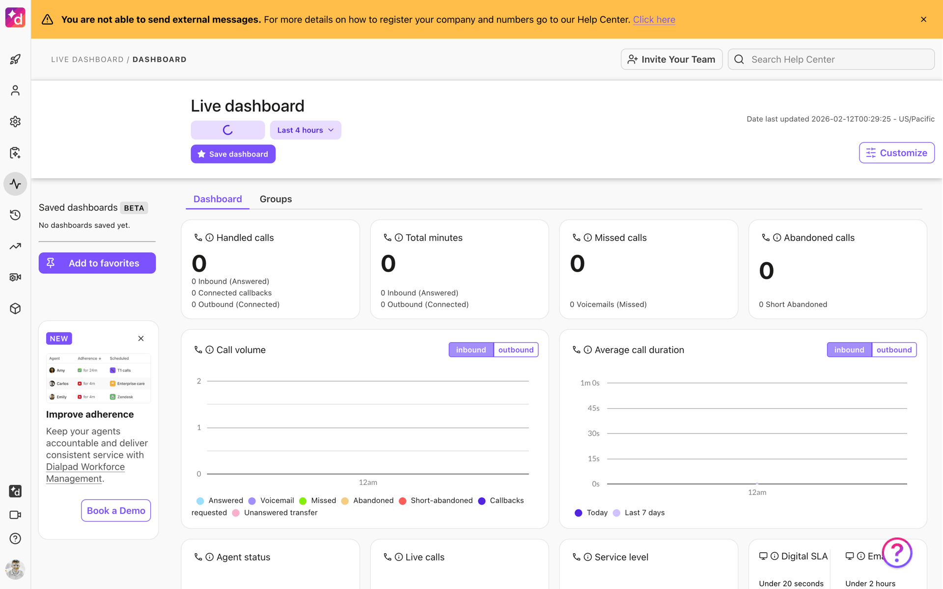 Dialpad Web Business interface screenshot 24