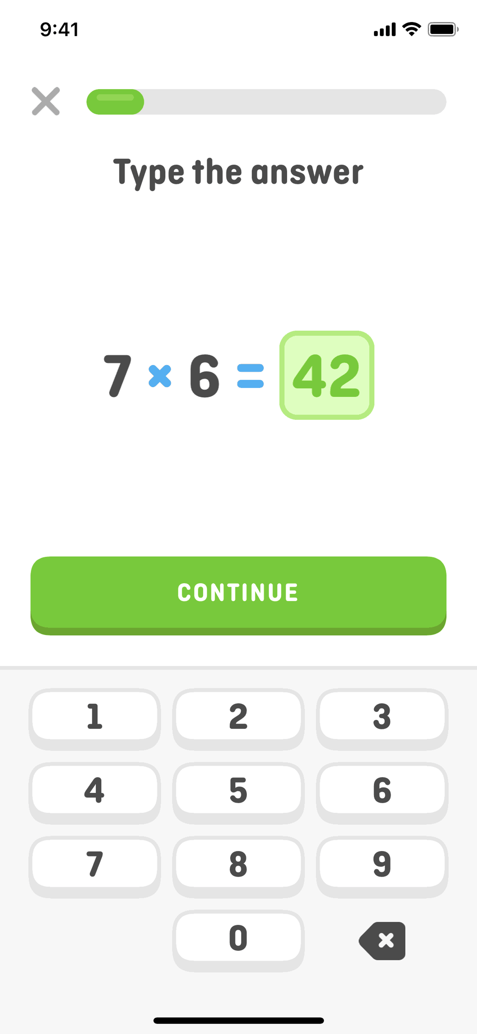 Duolingo Math iOS Education interface screenshot 21