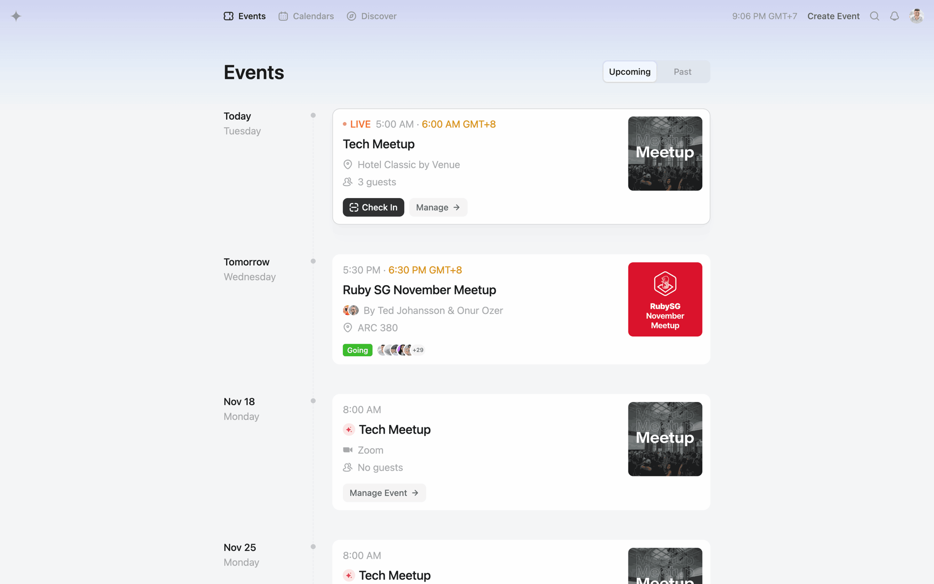 Luma Web Lifestyle interface screenshot 21
