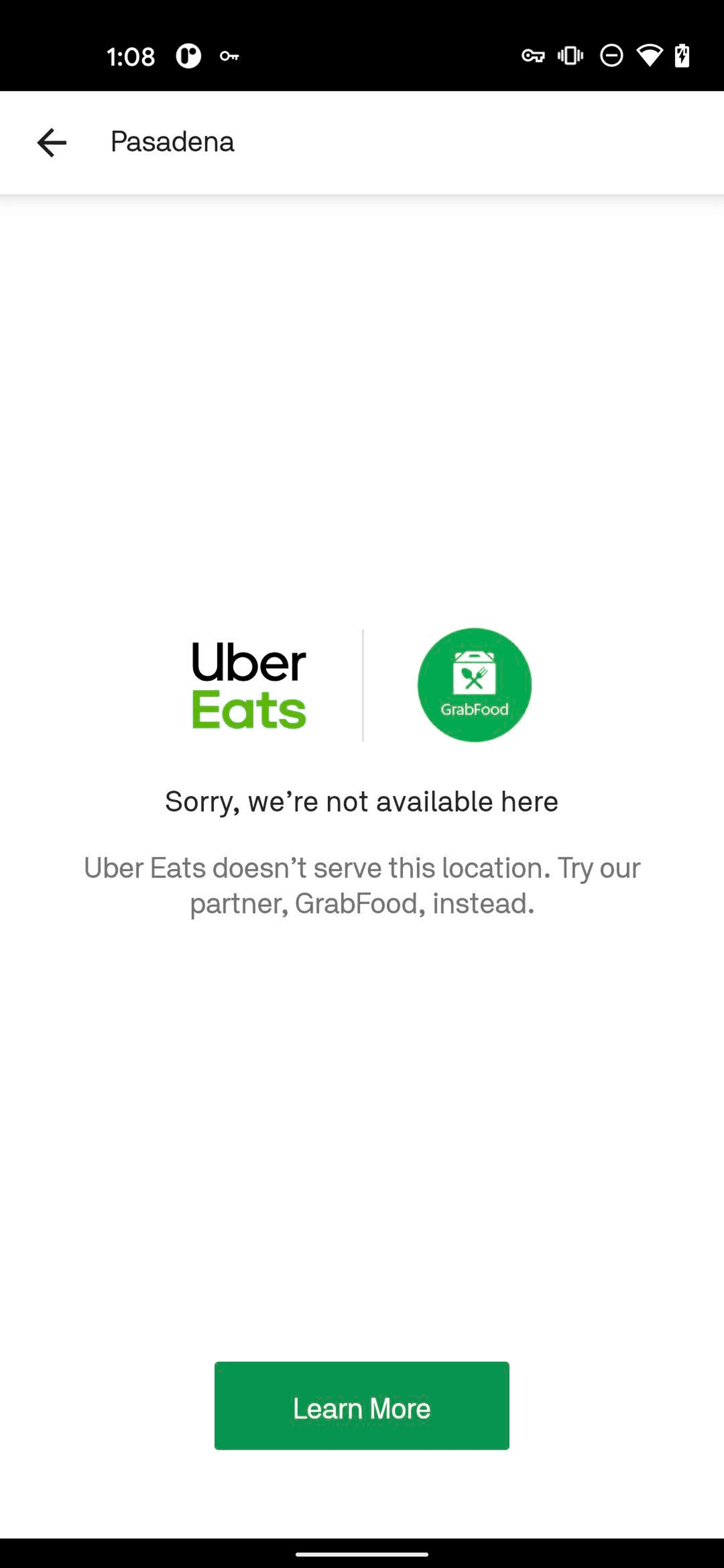 Postmates Android Food & Drink interface screenshot 19