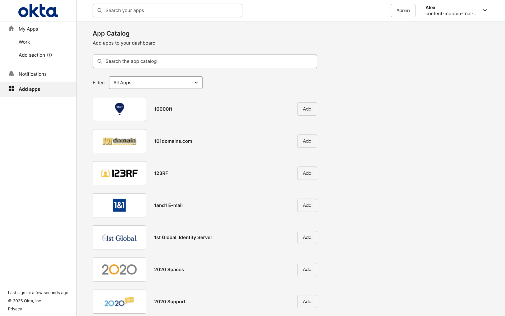 Okta Web Developer Tools interface screenshot 6