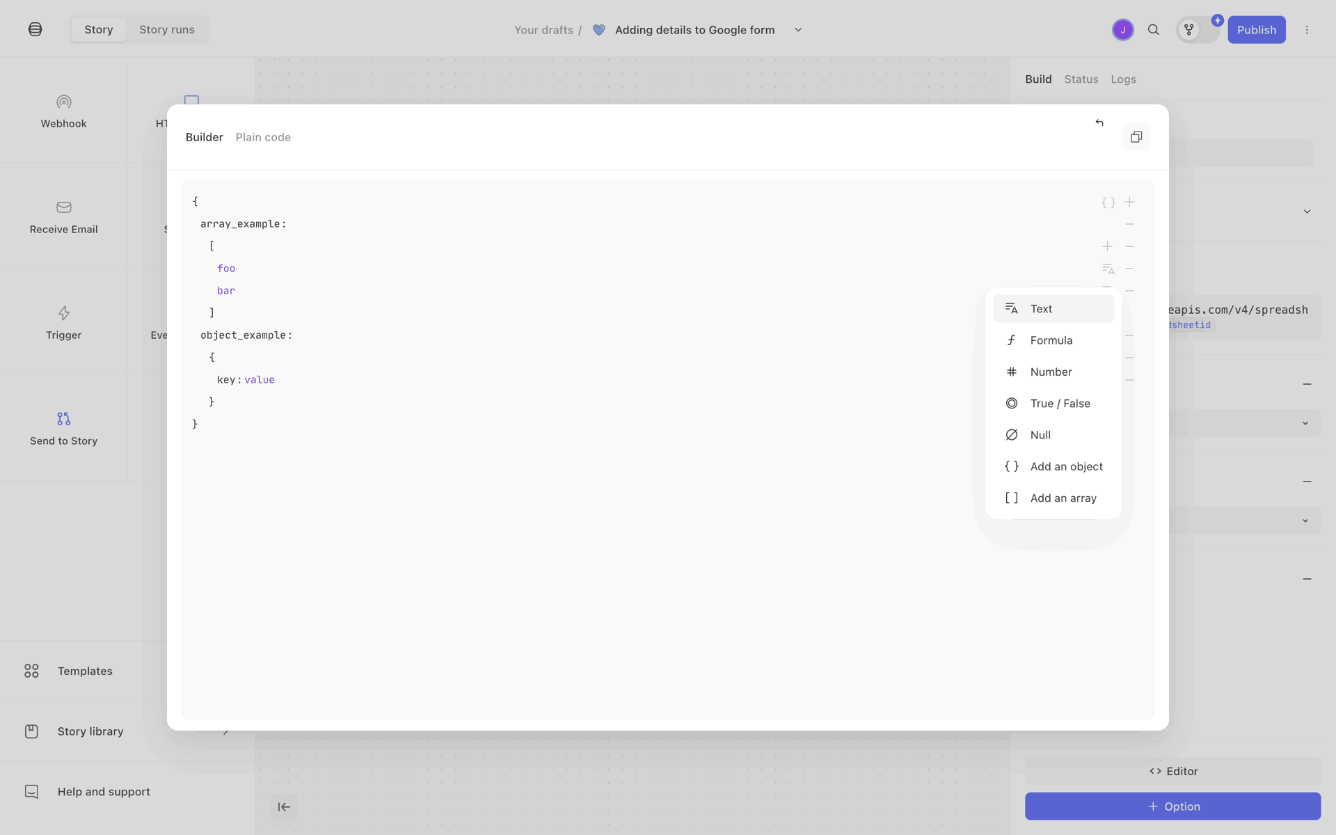 Tines Web Collaboration interface screenshot 15