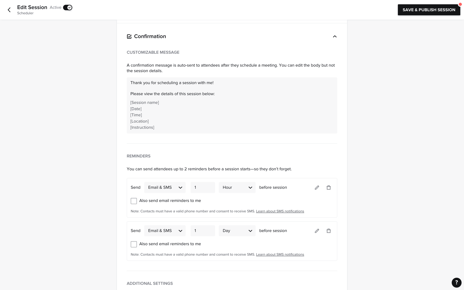 HoneyBook Web Business interface screenshot 18