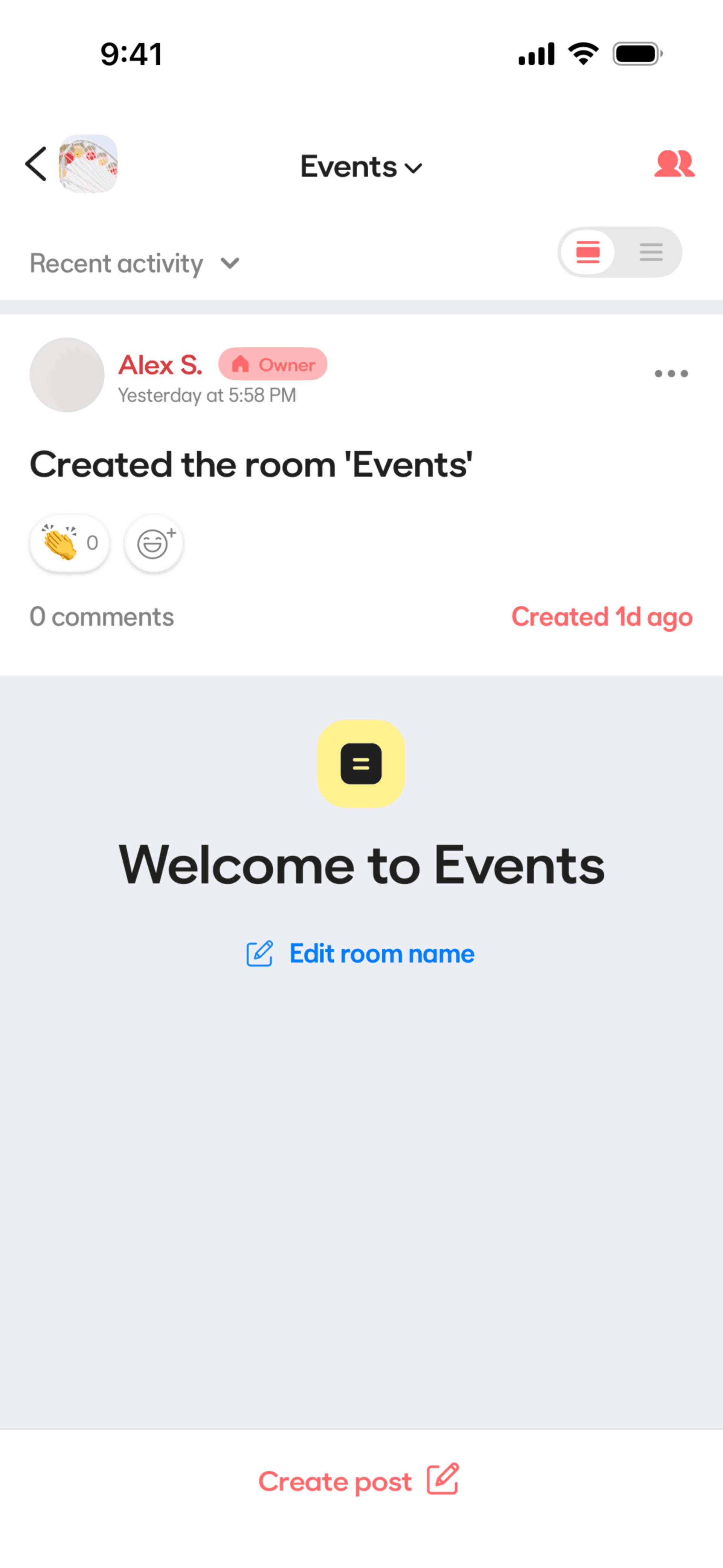 BFF iOS Social Networking interface screenshot 14