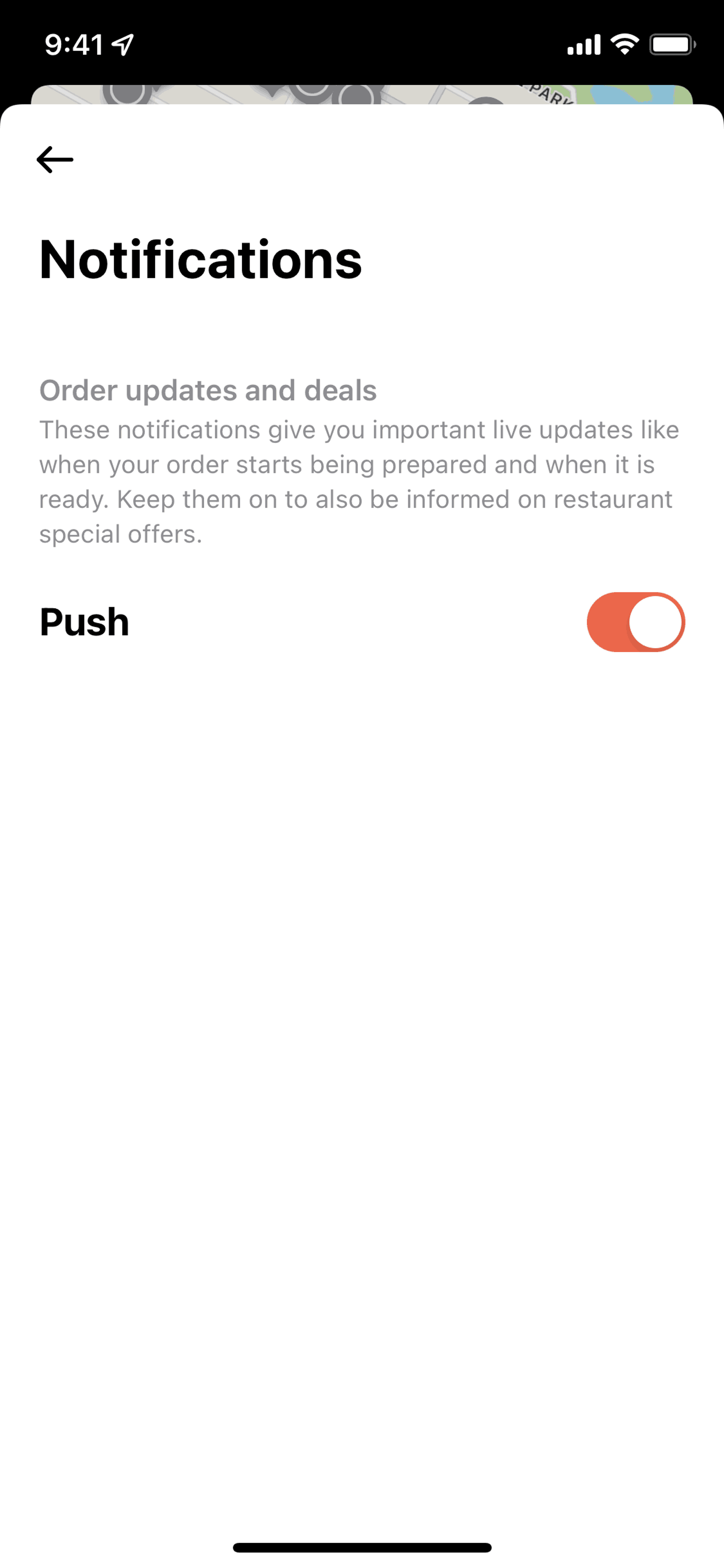 Allset iOS Food & Drink interface screenshot 14
