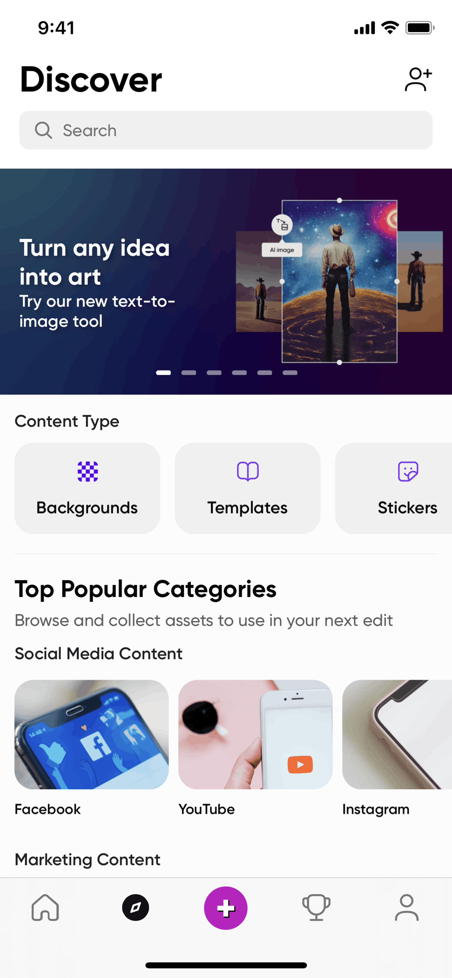 Picsart iOS Photo & Video interface screenshot 5