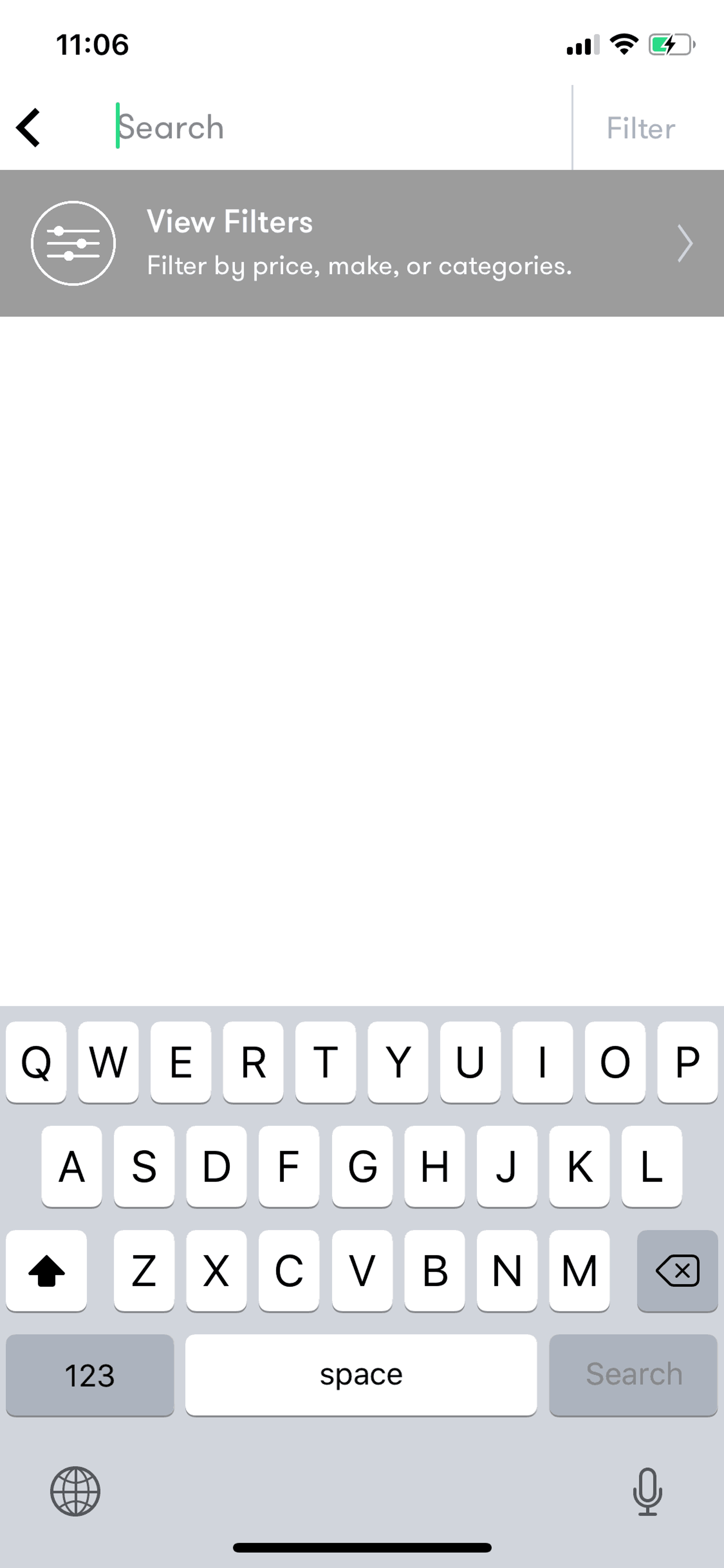 Instamotor iOS Shopping interface screenshot 7