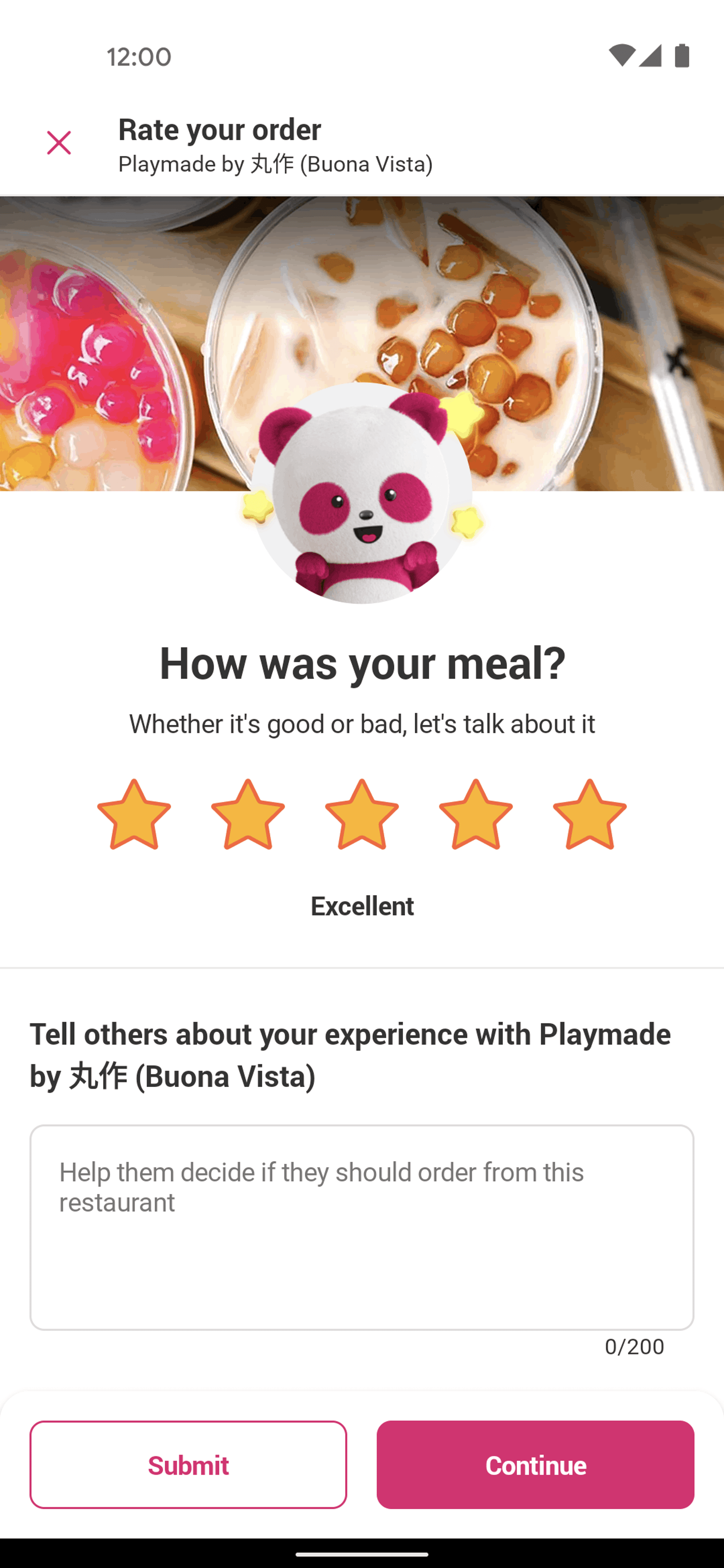 foodpanda Android Food & Drink interface screenshot 7