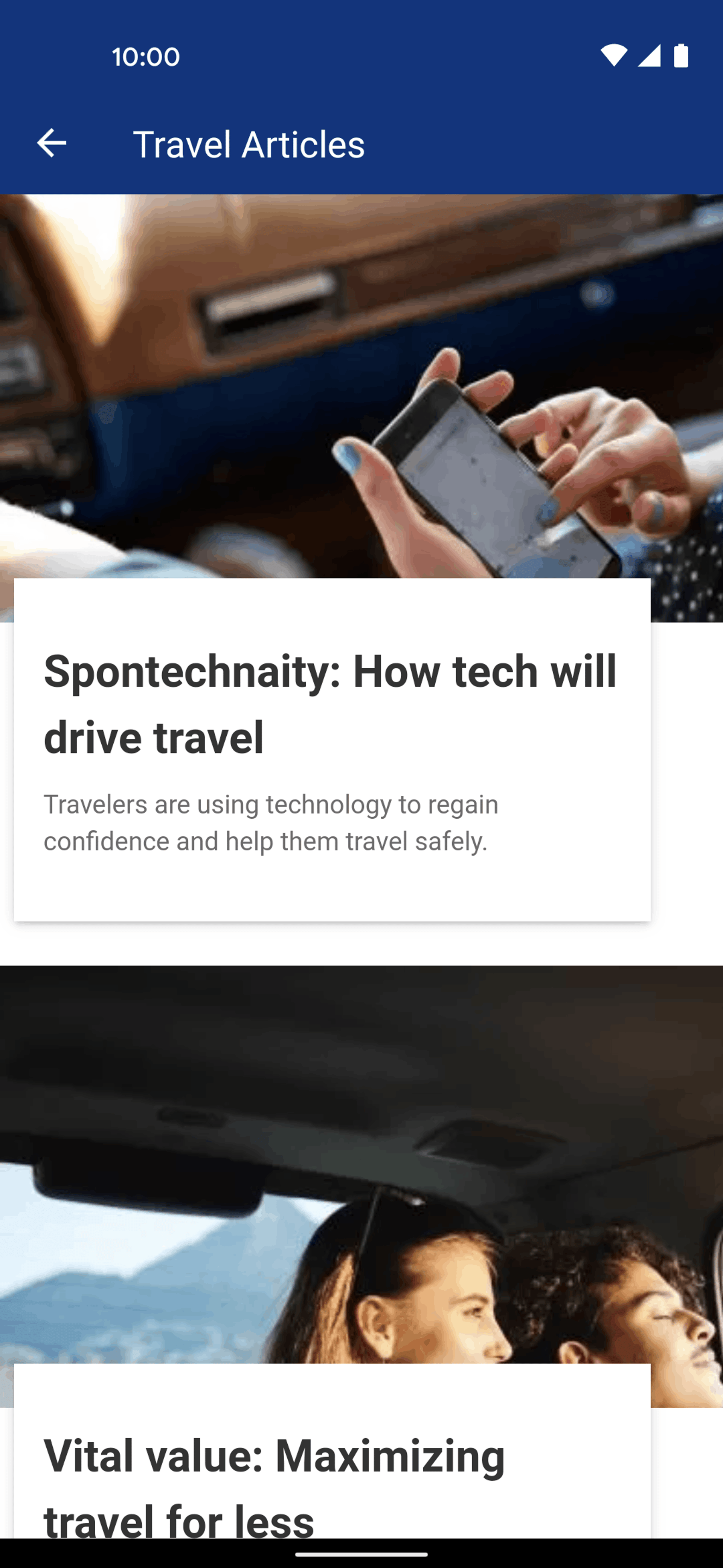 Booking.com Android Travel & Transportation interface screenshot 18