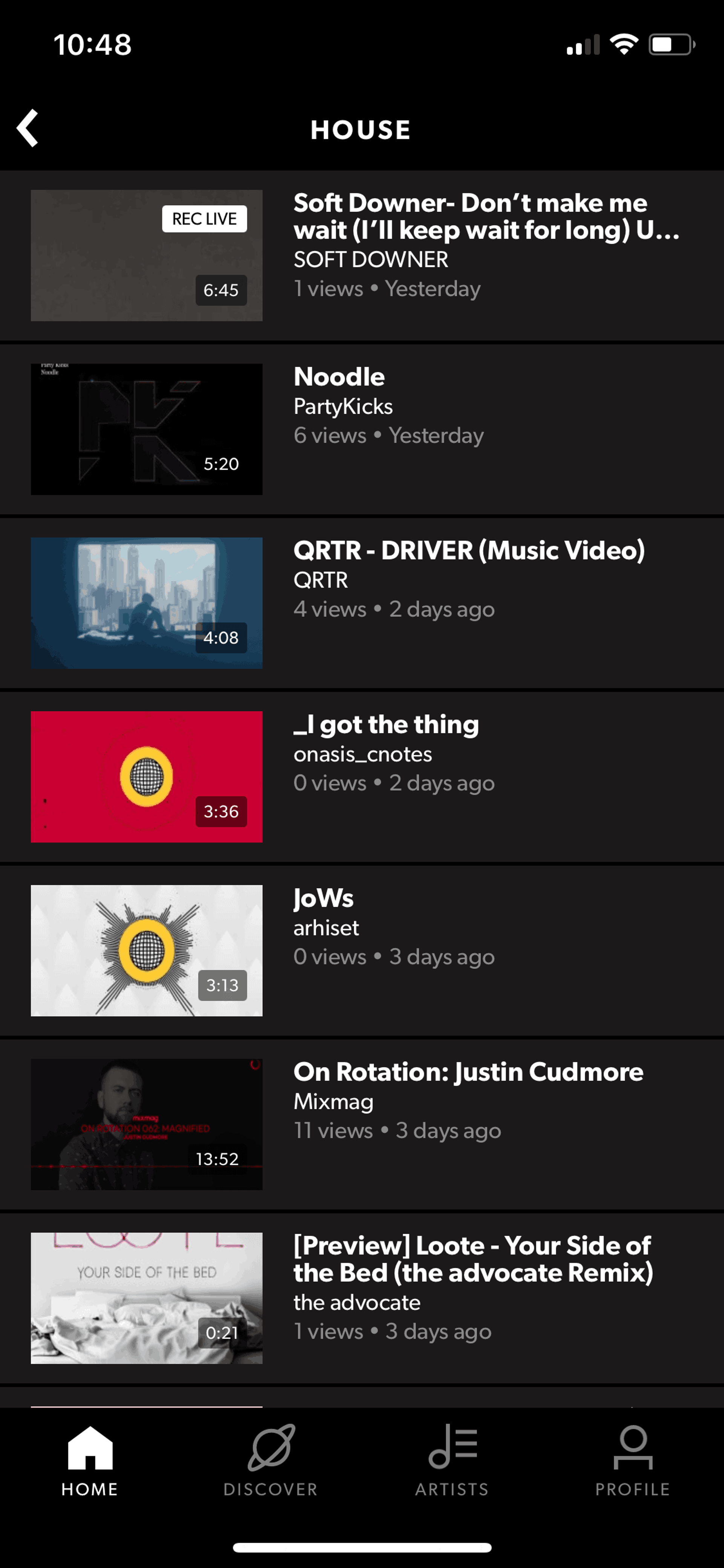 WAV iOS Music & Audio interface screenshot 24