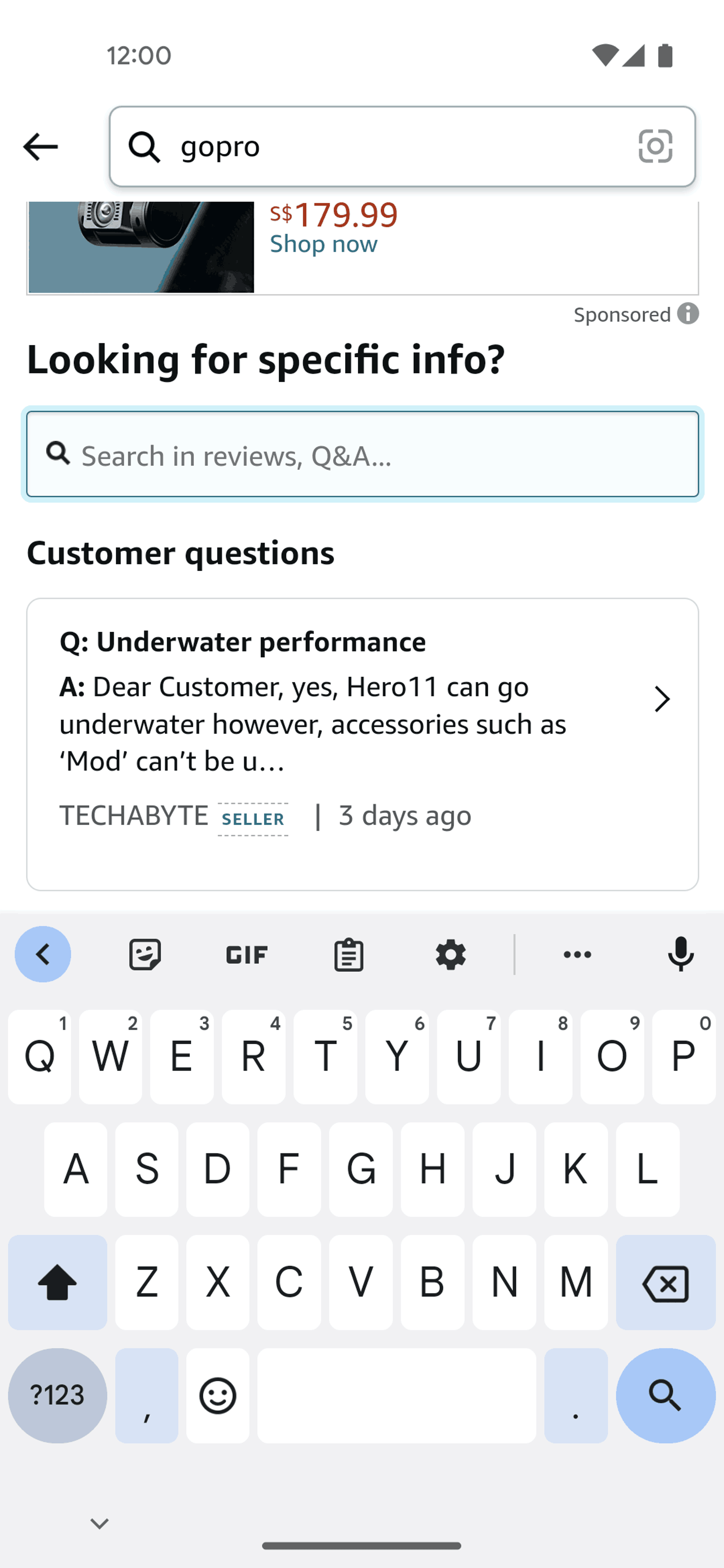 Amazon Shopping Android Shopping interface screenshot 11
