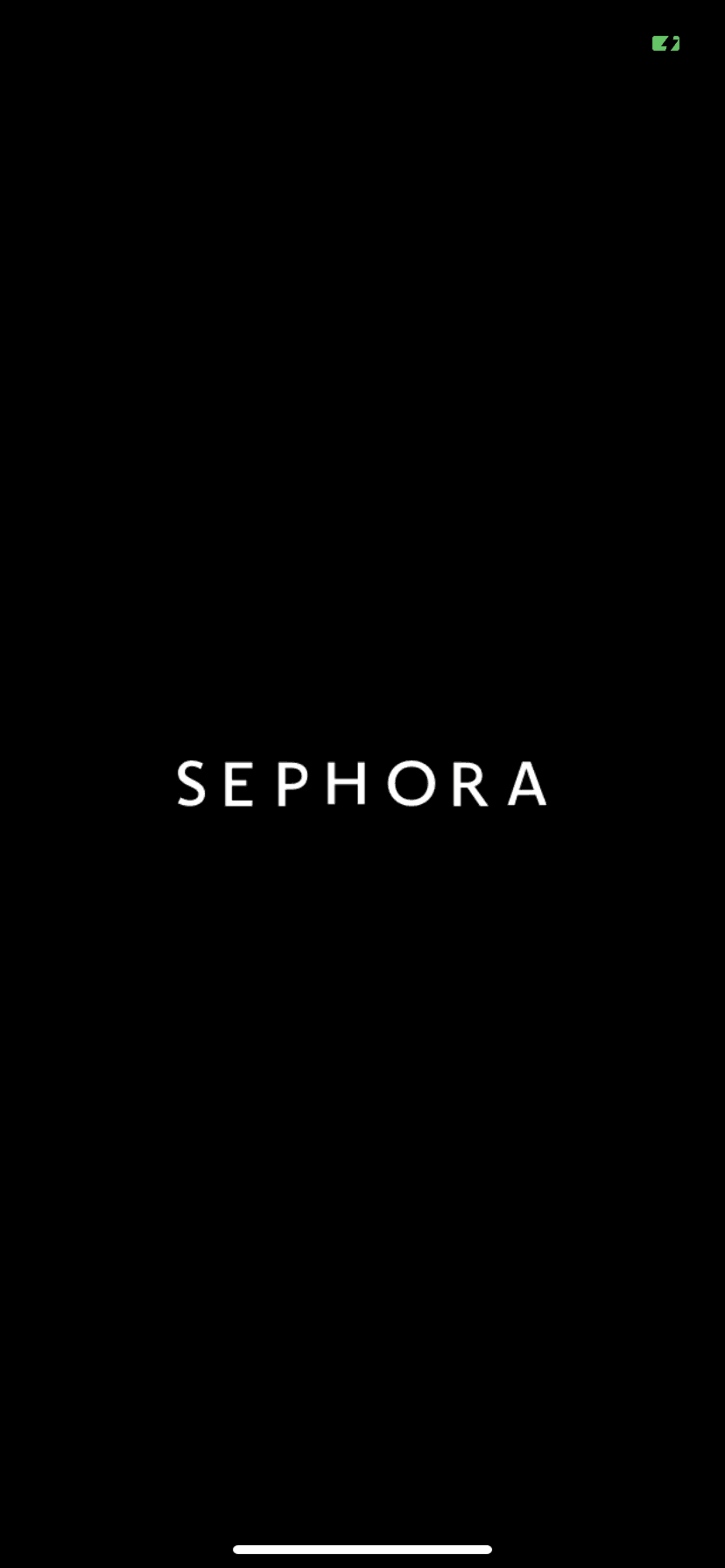 Sephora iOS Shopping interface screenshot 1