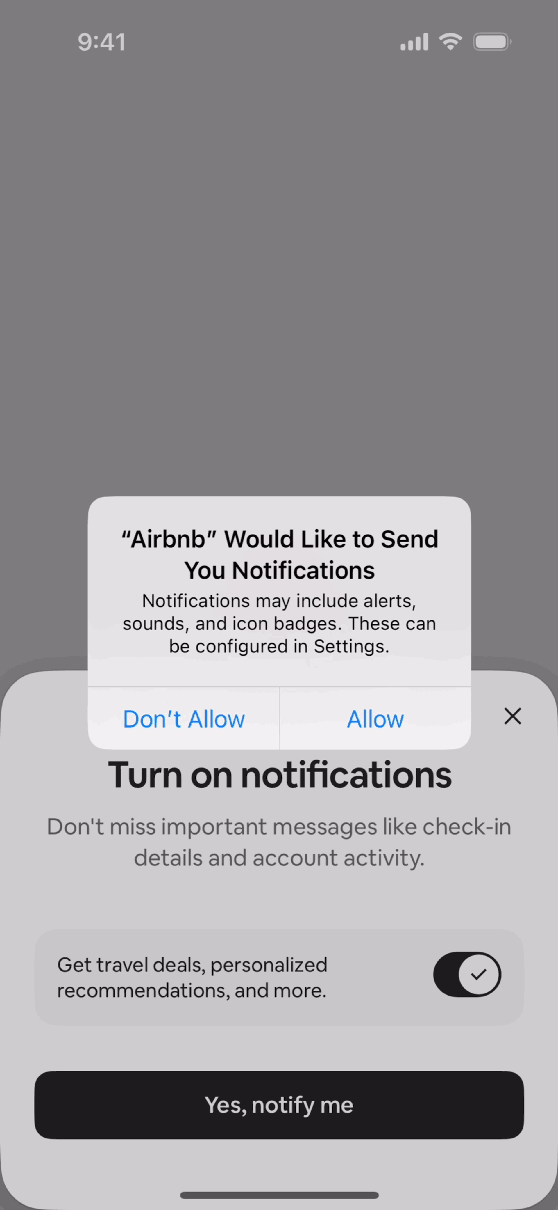 Airbnb iOS Real Estate interface screenshot 14