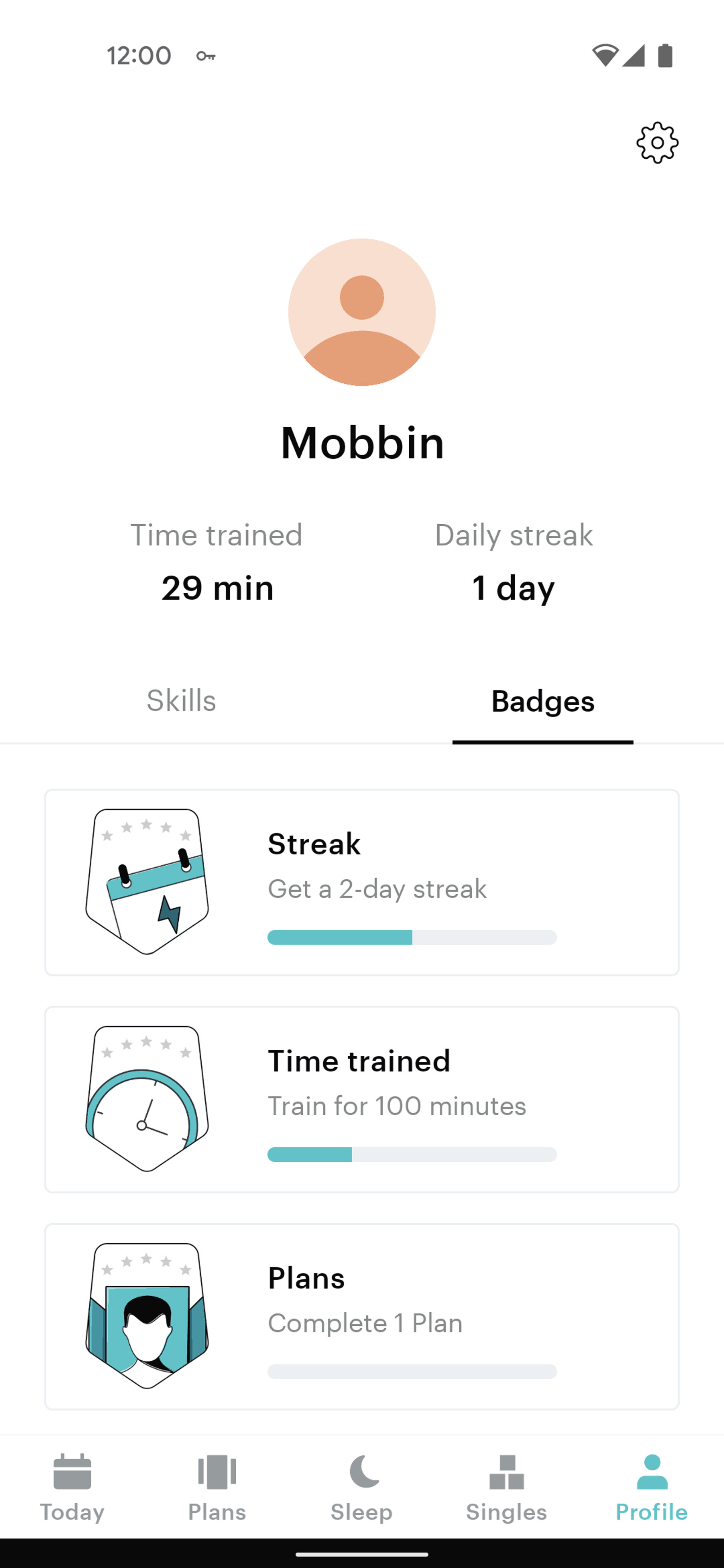 Balance Android Health & Fitness interface screenshot 4