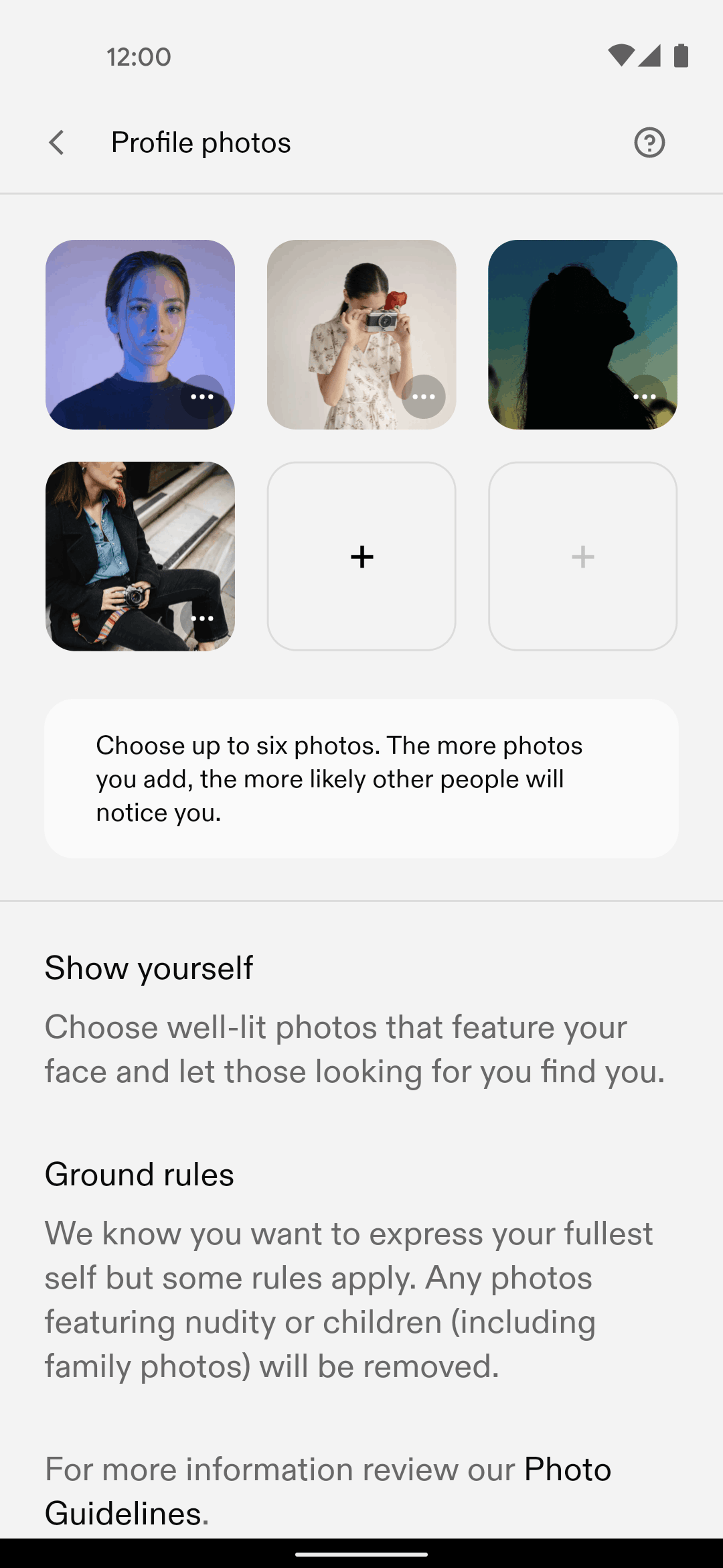 Feeld Android Communication interface screenshot 9