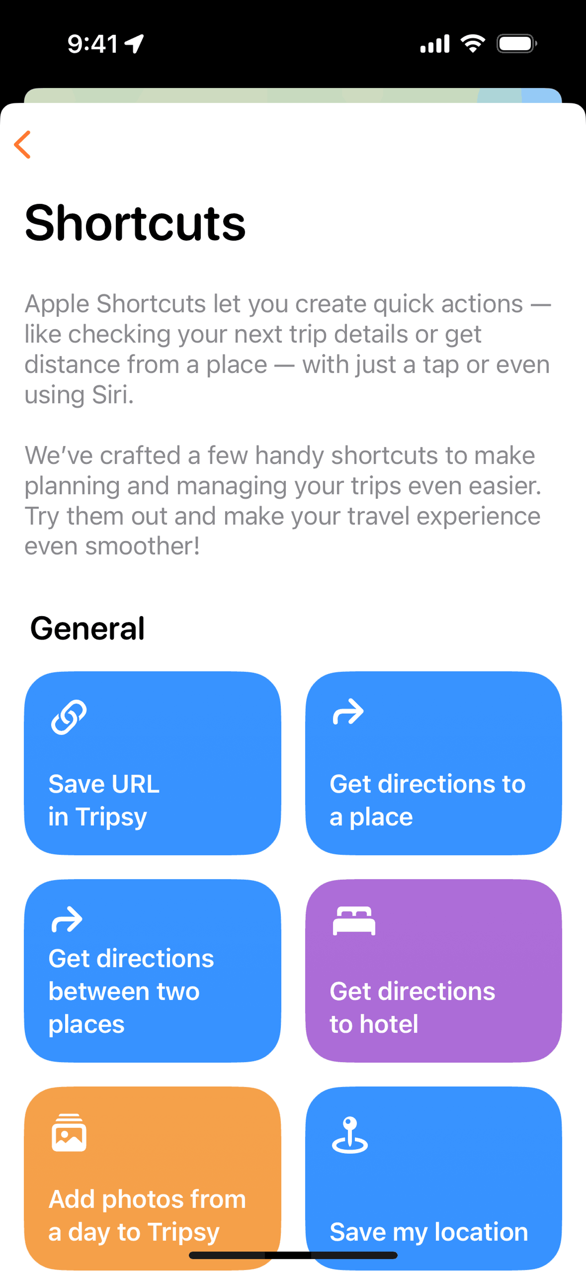 Tripsy iOS Travel & Transportation interface screenshot 9