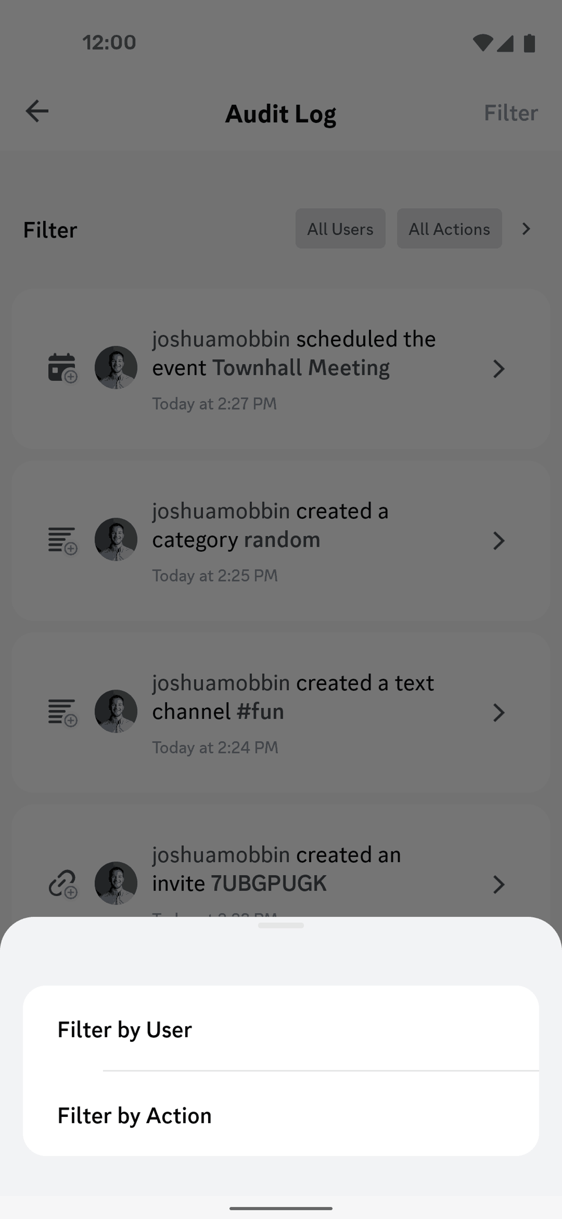 Discord Android Social Networking interface screenshot 21