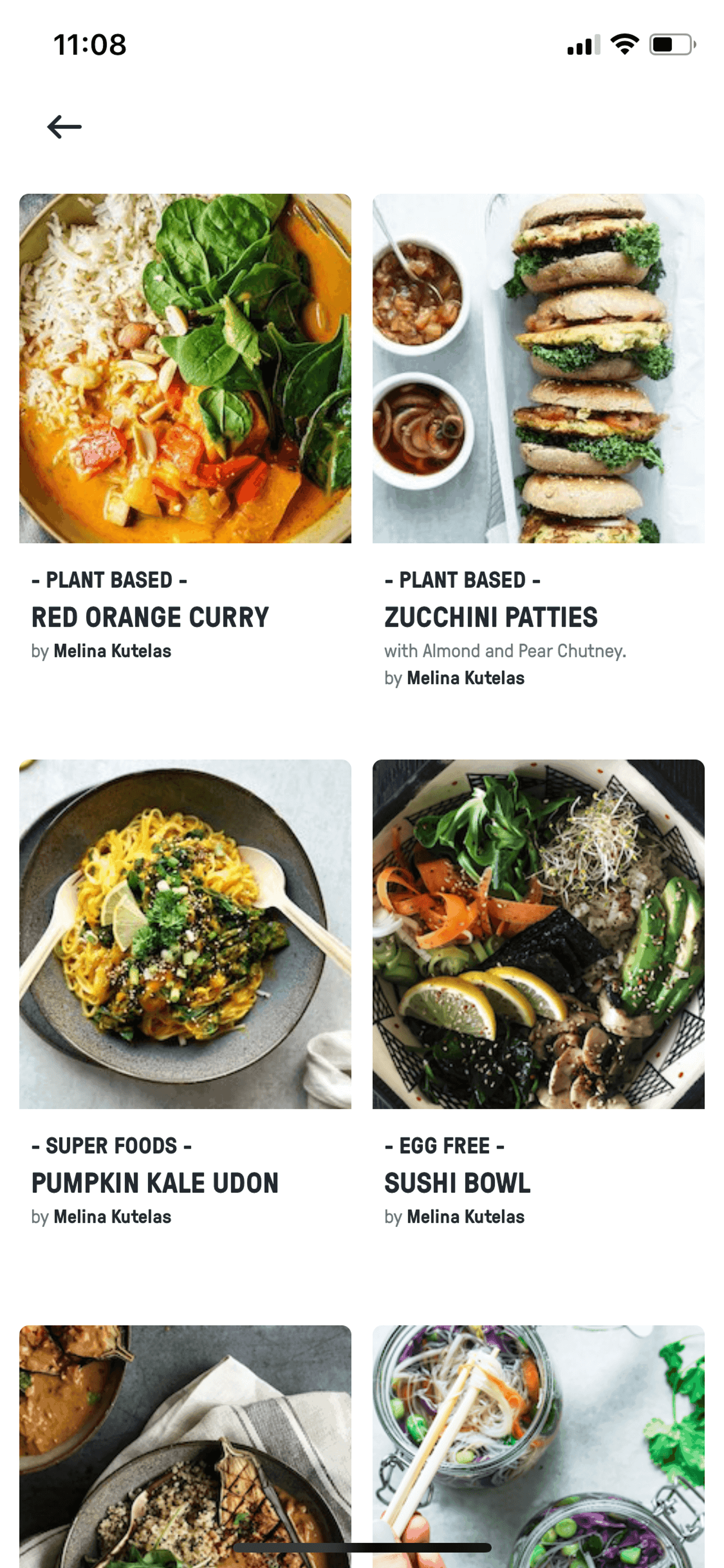 Mucho iOS Food & Drink interface screenshot 23