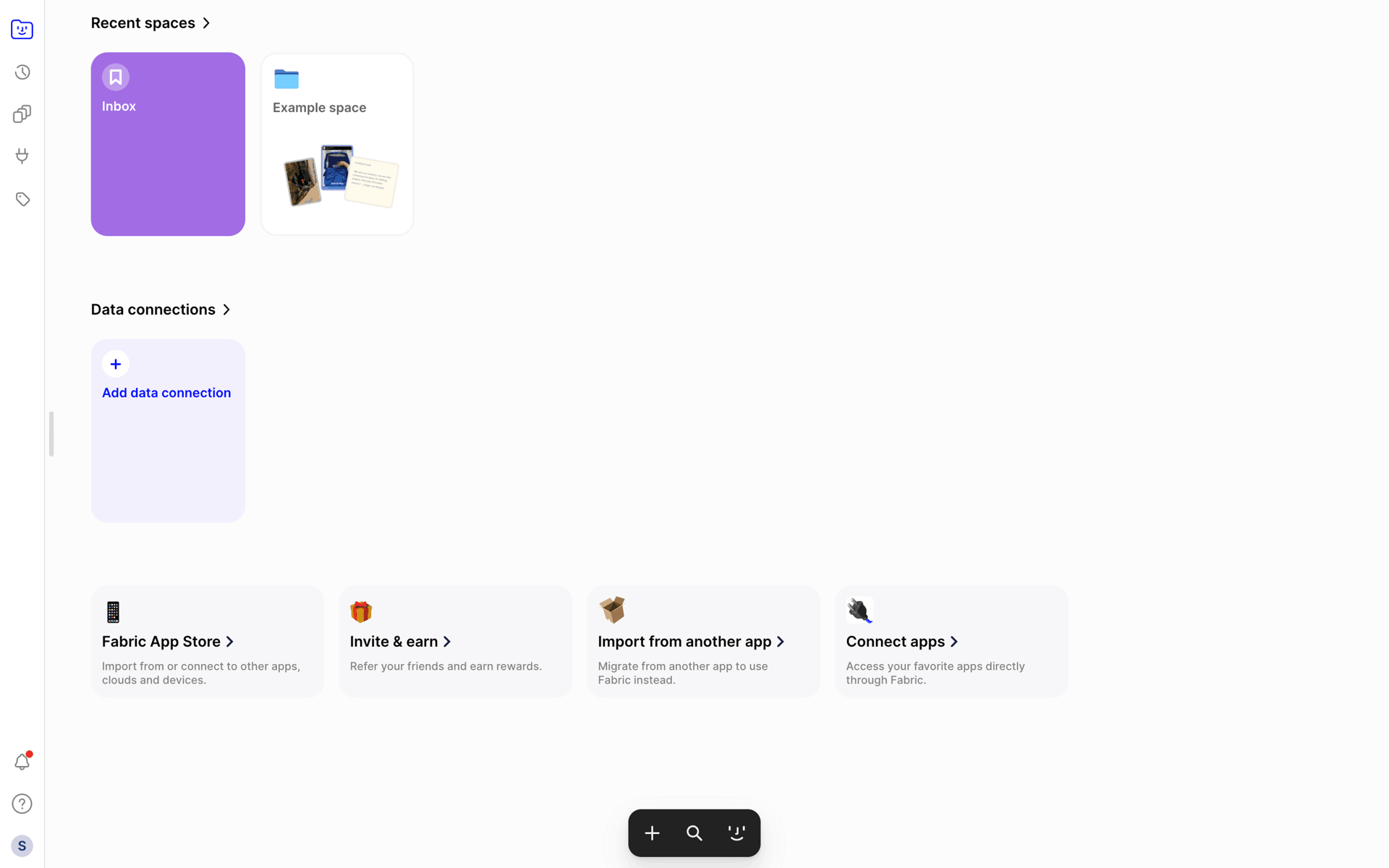 Fabric Web Productivity interface screenshot 24