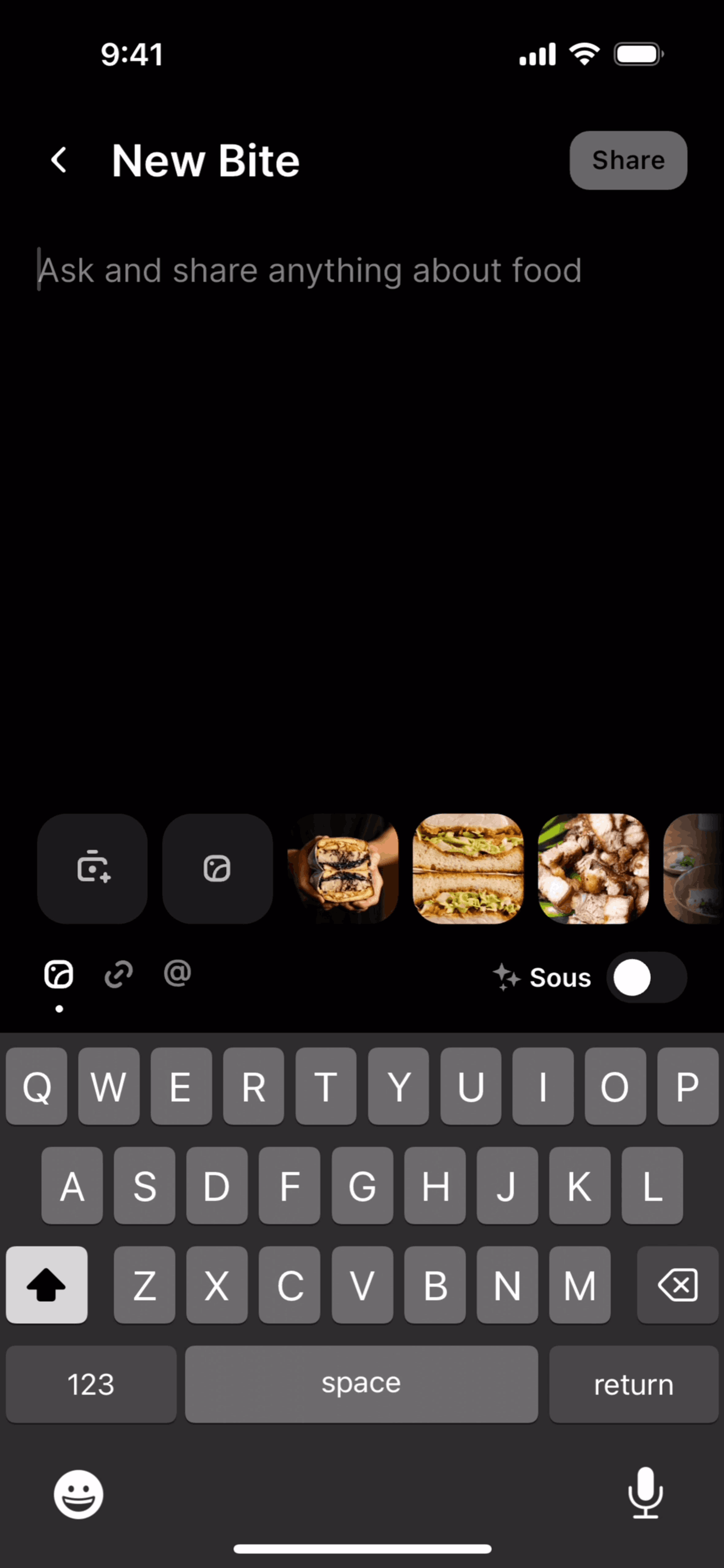 CREME iOS AI interface screenshot 9