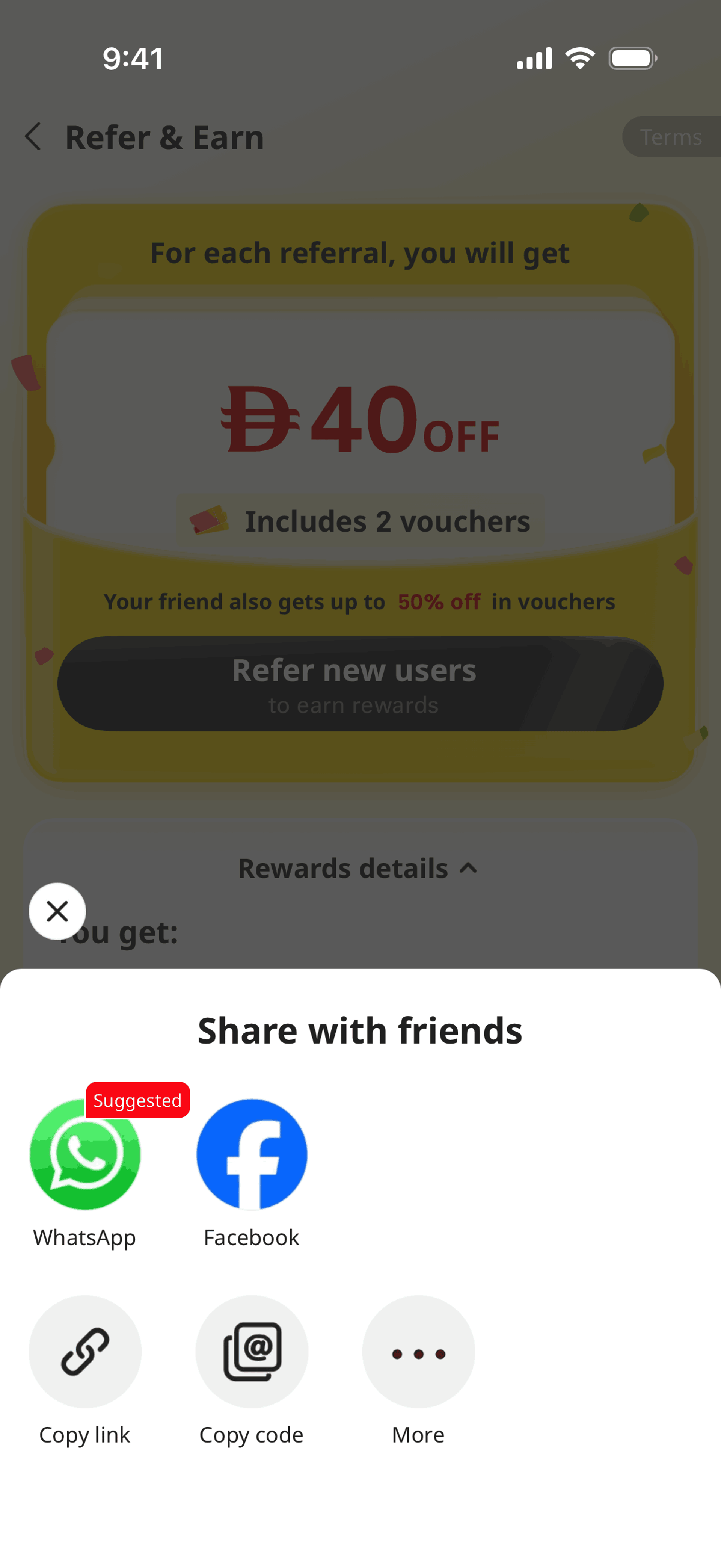 Keeta iOS Food & Drink interface screenshot 19